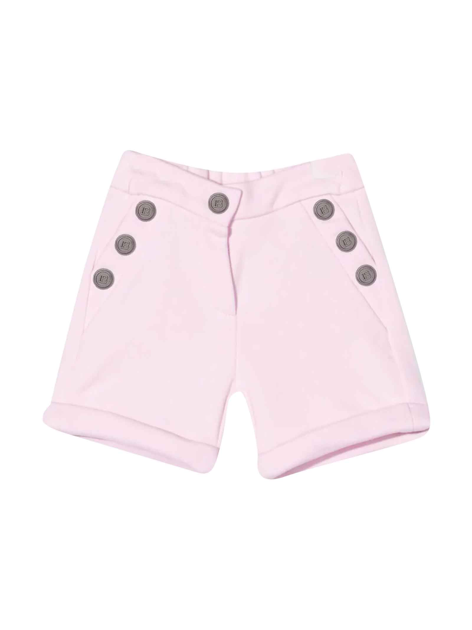 Balmain Pink Shorts