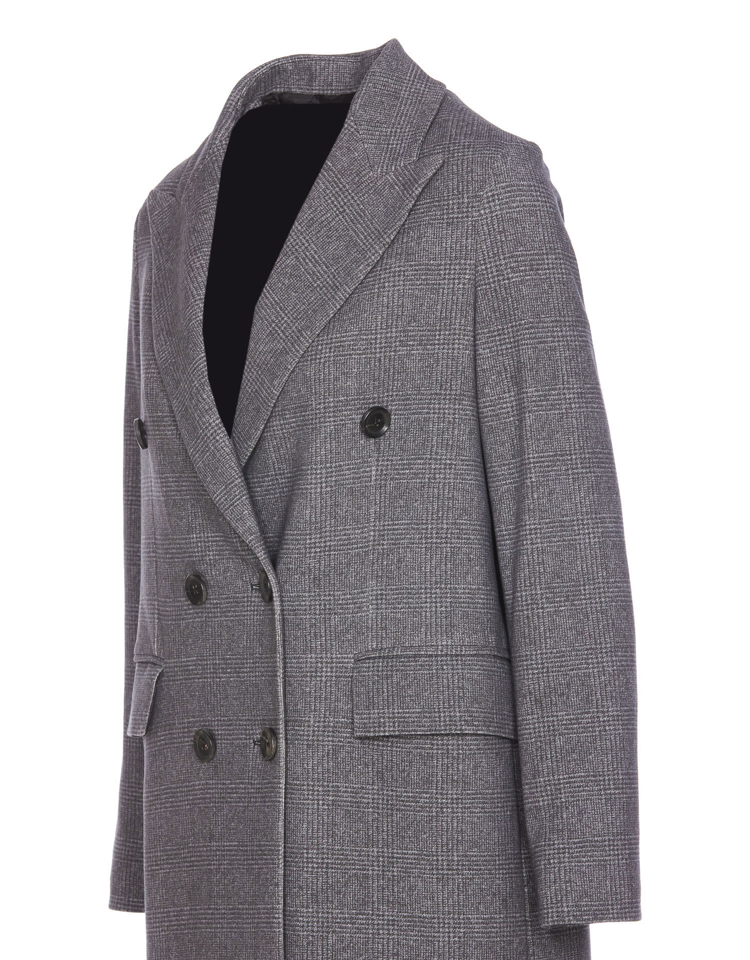 Circolo 1901 Prince Of Wales Print Coat
