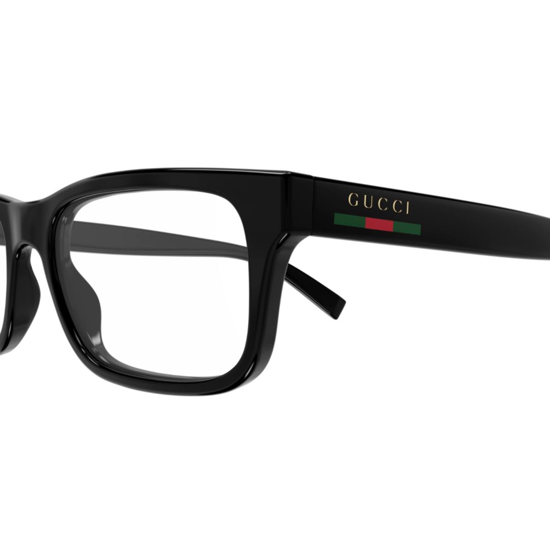 Gucci Gg1858o-001black-black-transparent In Black