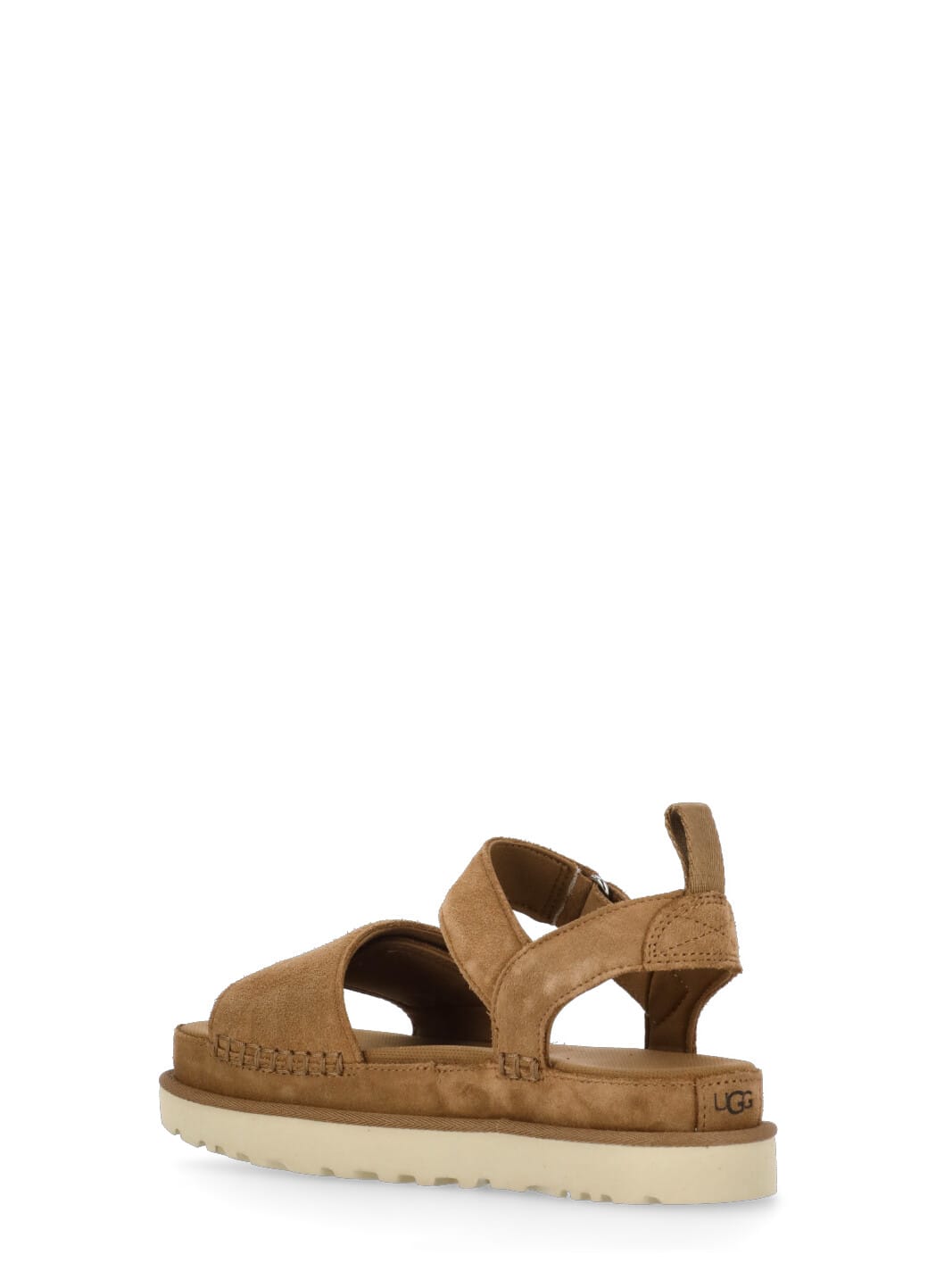 Shop Ugg Goldenstar Sandals In Brown