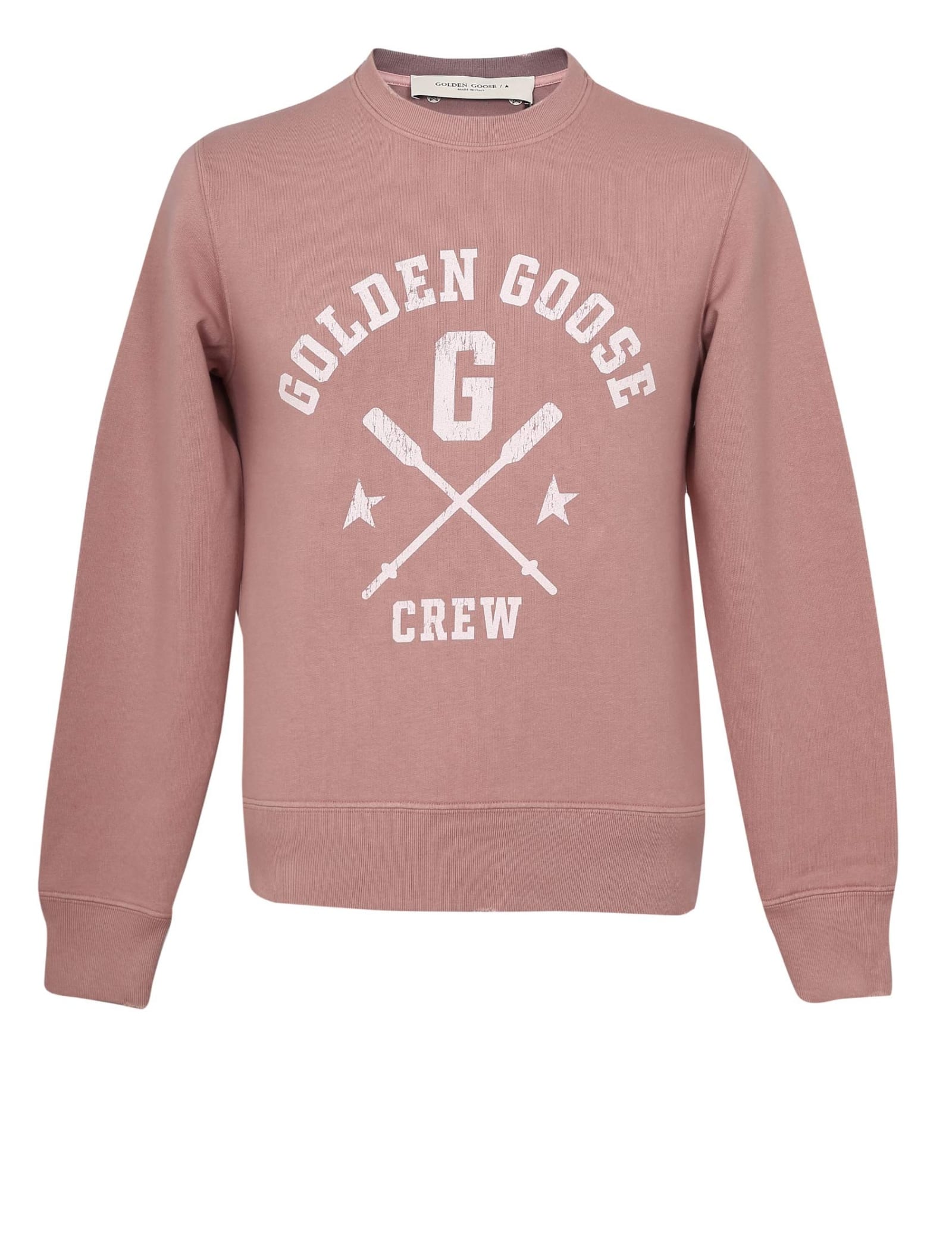 Golden Goose Cotton Sweatshirt With Print