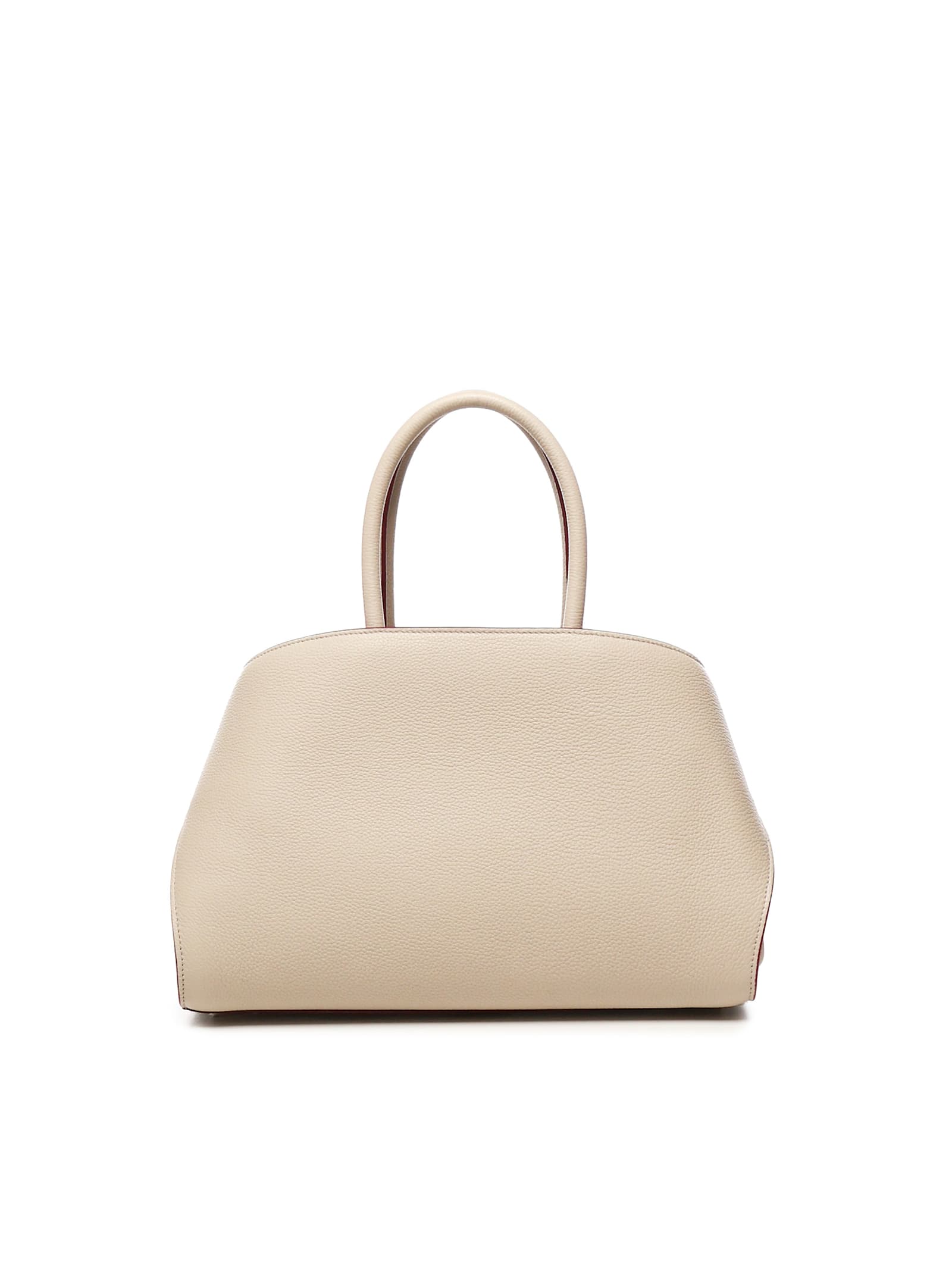Ferragamo Hug Handbag (m) In Beige