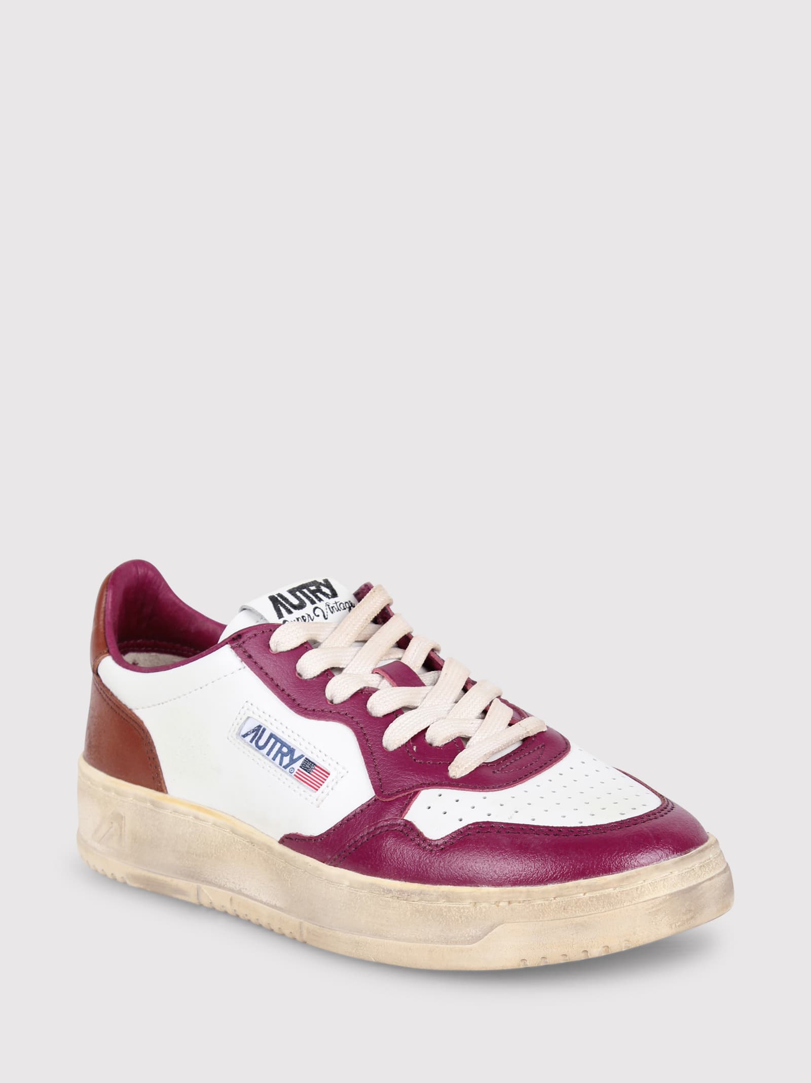 Shop Autry Super Vintage Medalist Sneakers