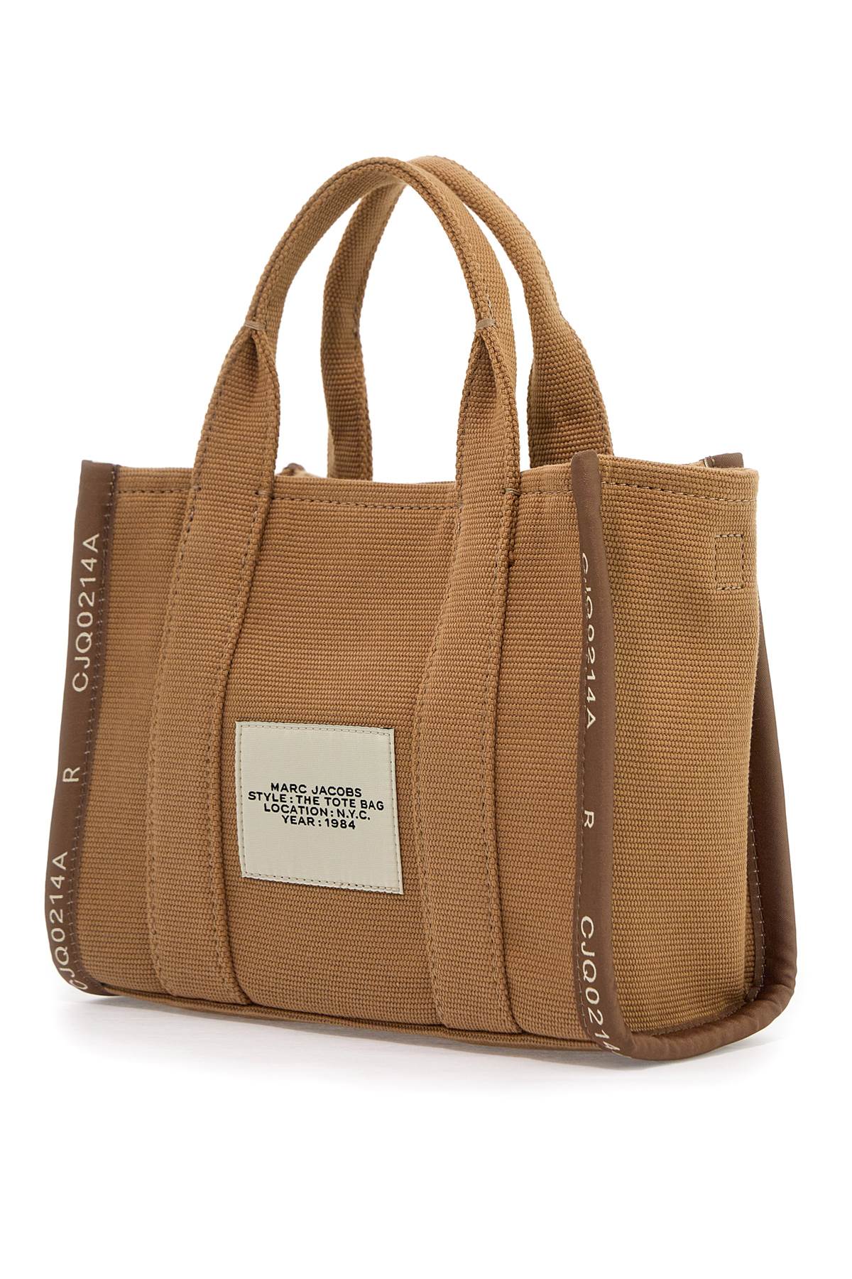 Shop Marc Jacobs The Jacquard Small Tote Bag In Camel (brown)