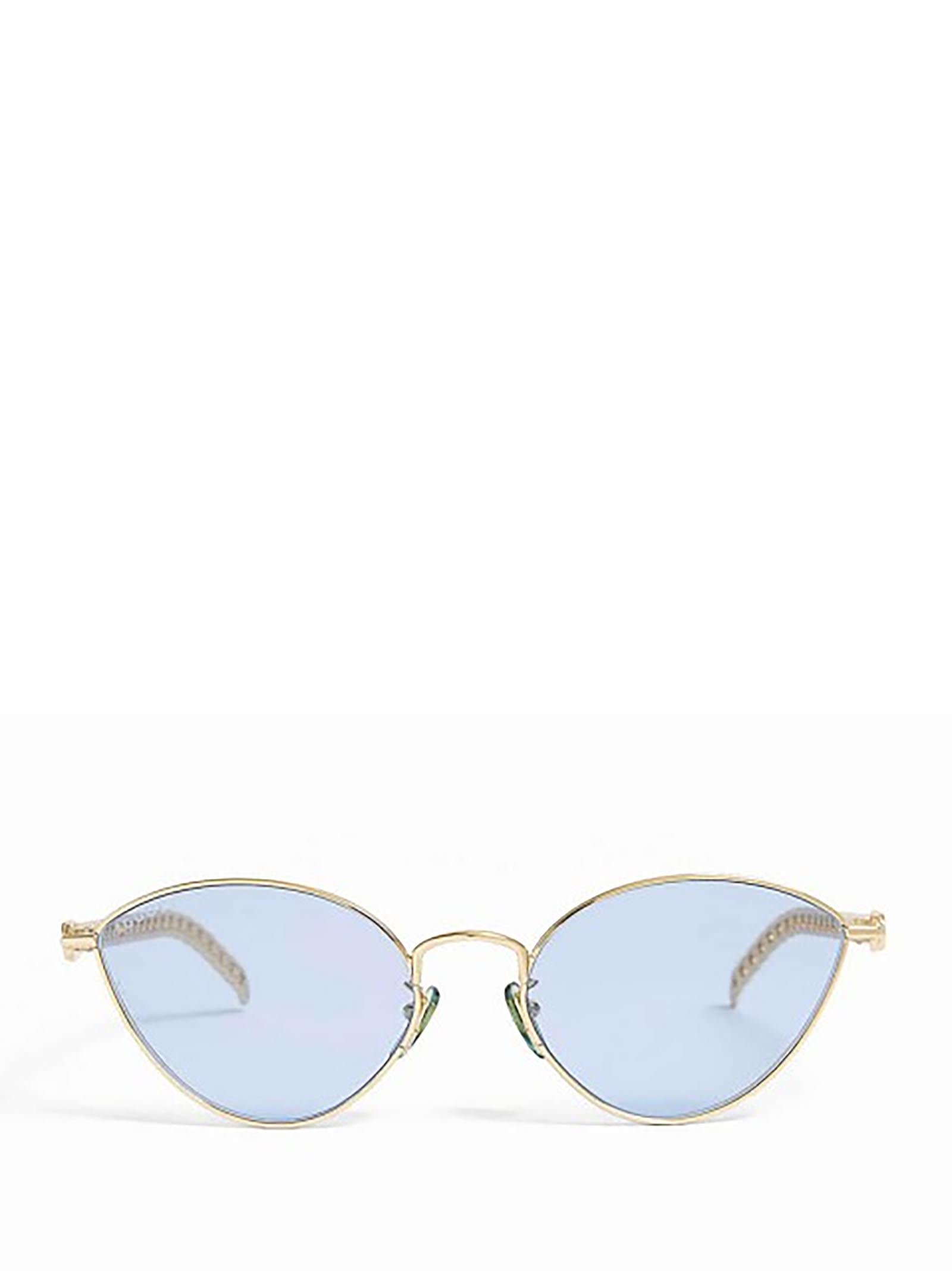 Gucci Gg0977s Gold Sunglasses