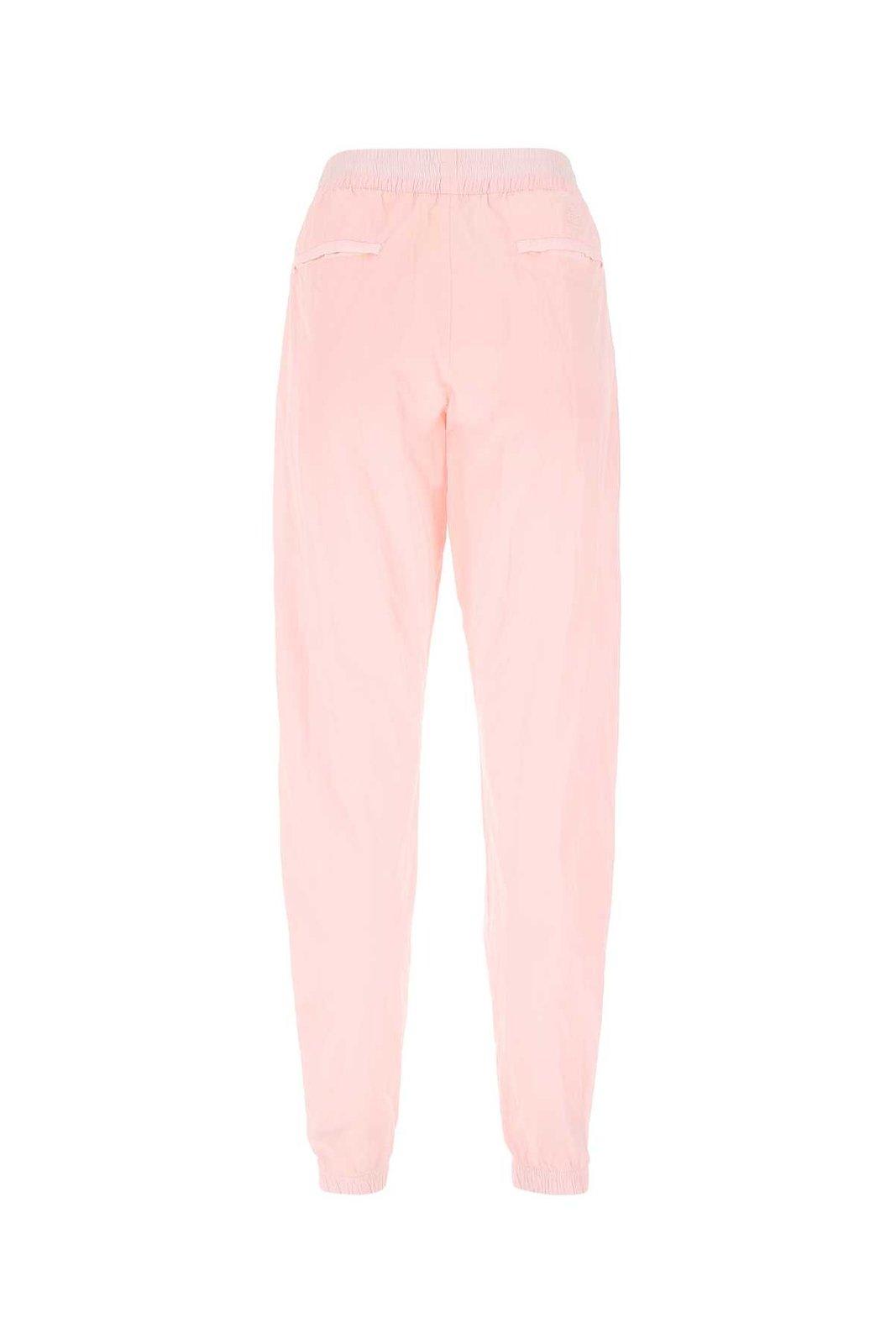 Shop Givenchy 4g Cropped Jogger Pants In Pink