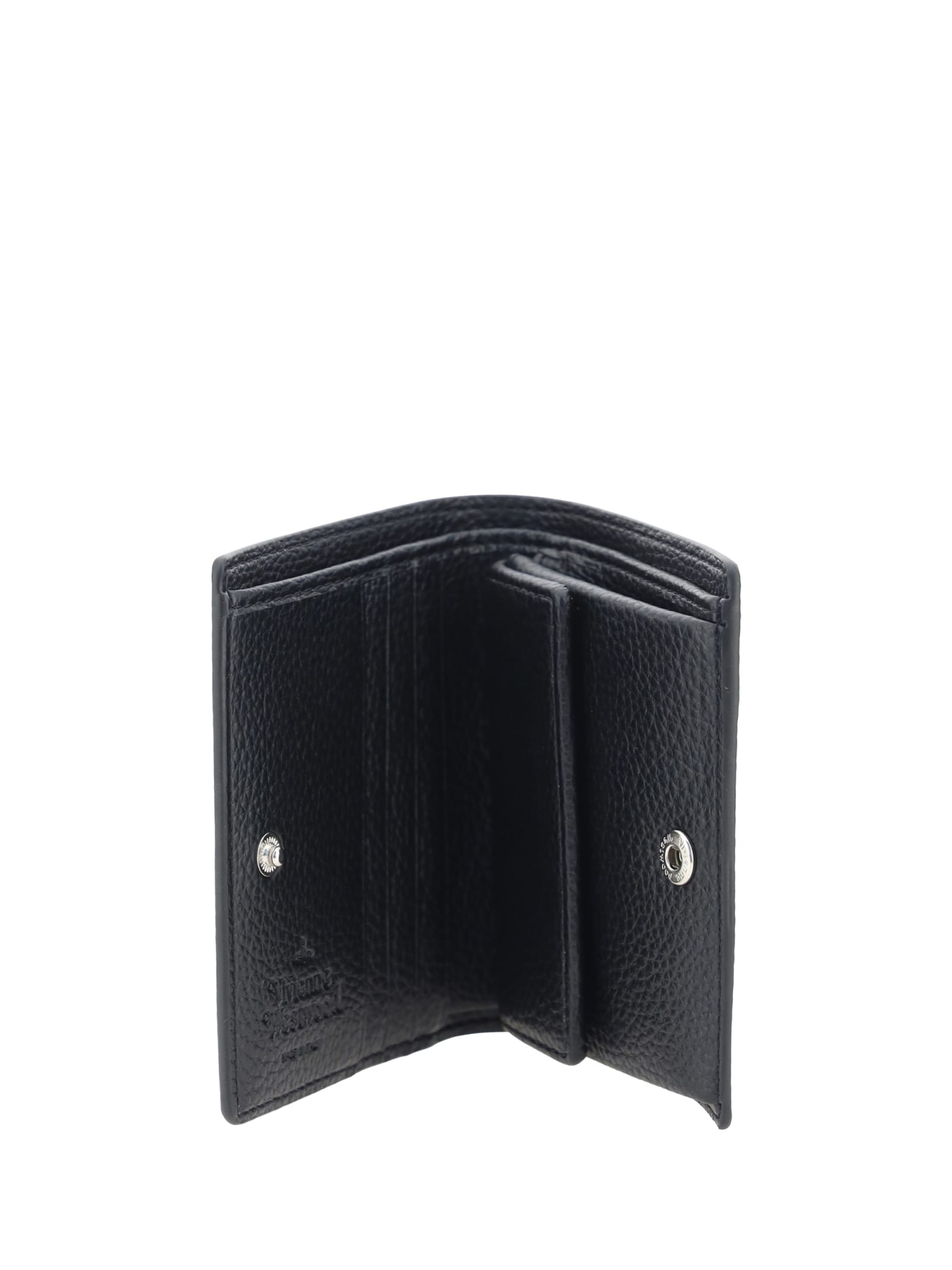 Vivienne Westwood Woman Billfold Wallet In Black