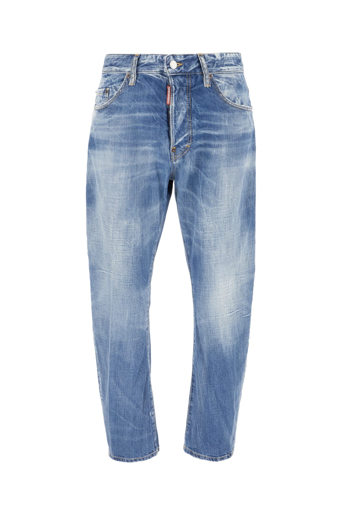 Dsquared2 Denim Jeans In Navy Blue