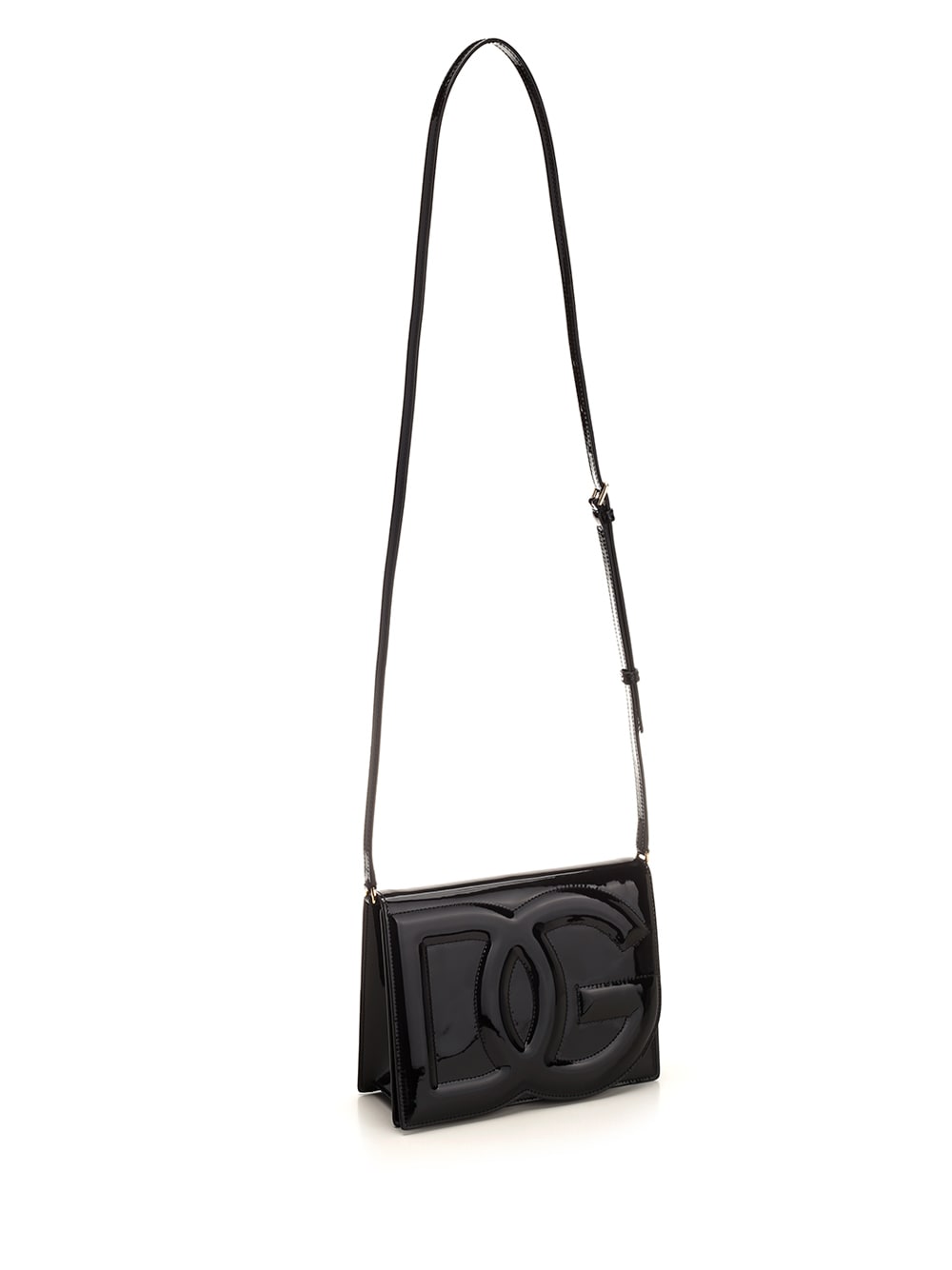 Shop Dolce & Gabbana Dg Shoulder Bag In Nero