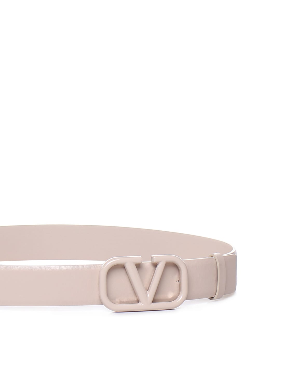 2cm v logo signature ponyhair belt - Valentino Garavani - Women