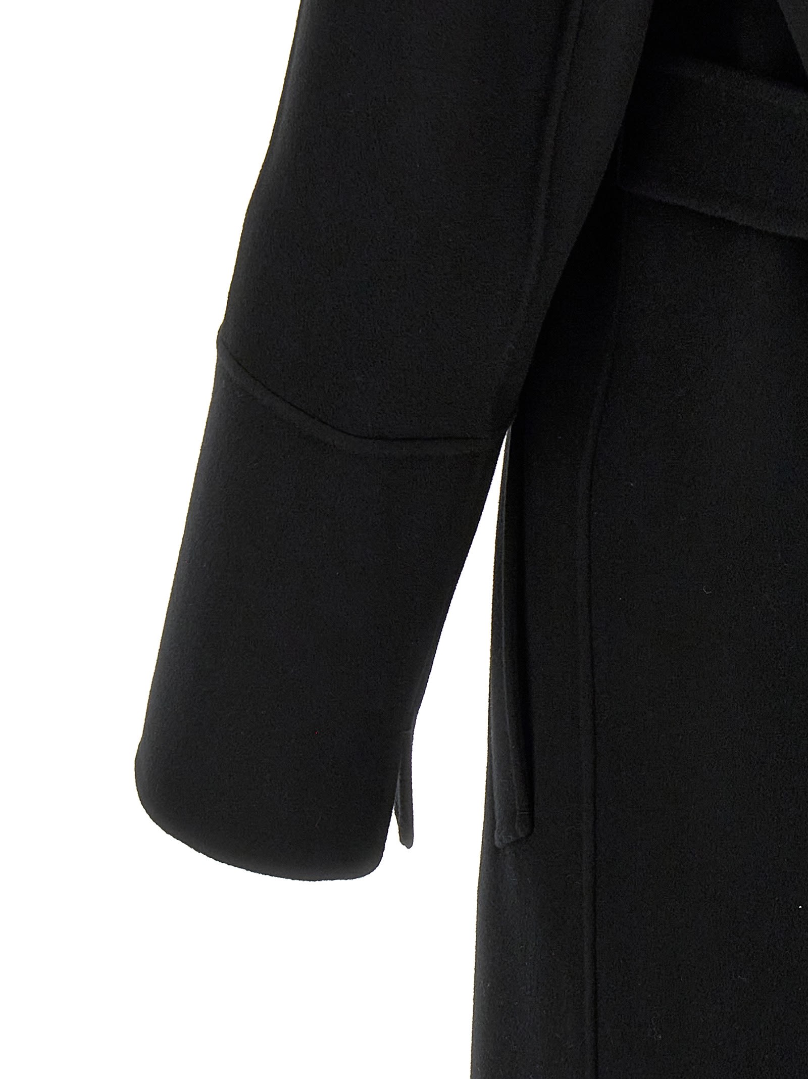 Shop 's Max Mara Elisa Coat In Black