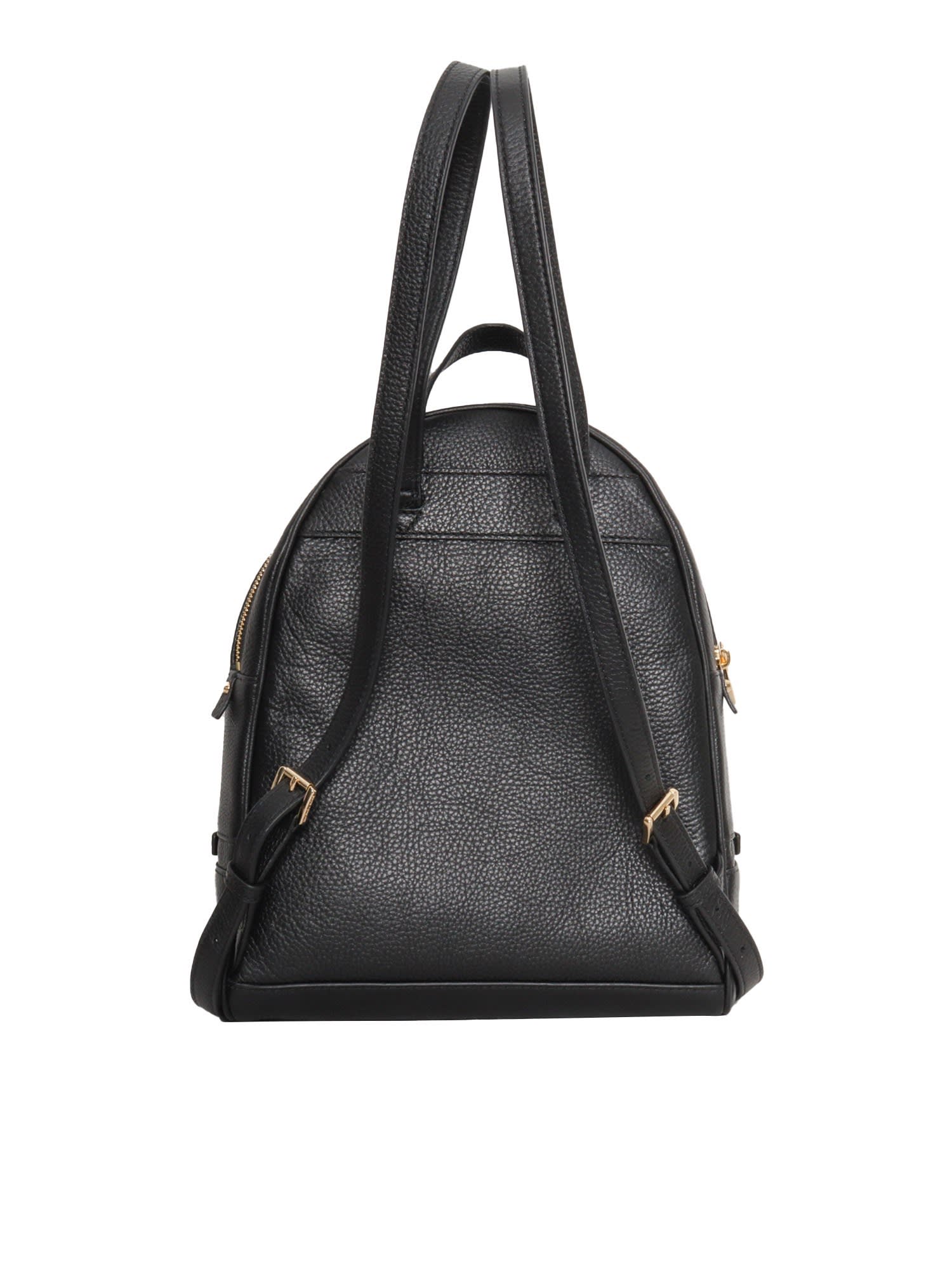 Shop Michael Kors Md Backpack In Black