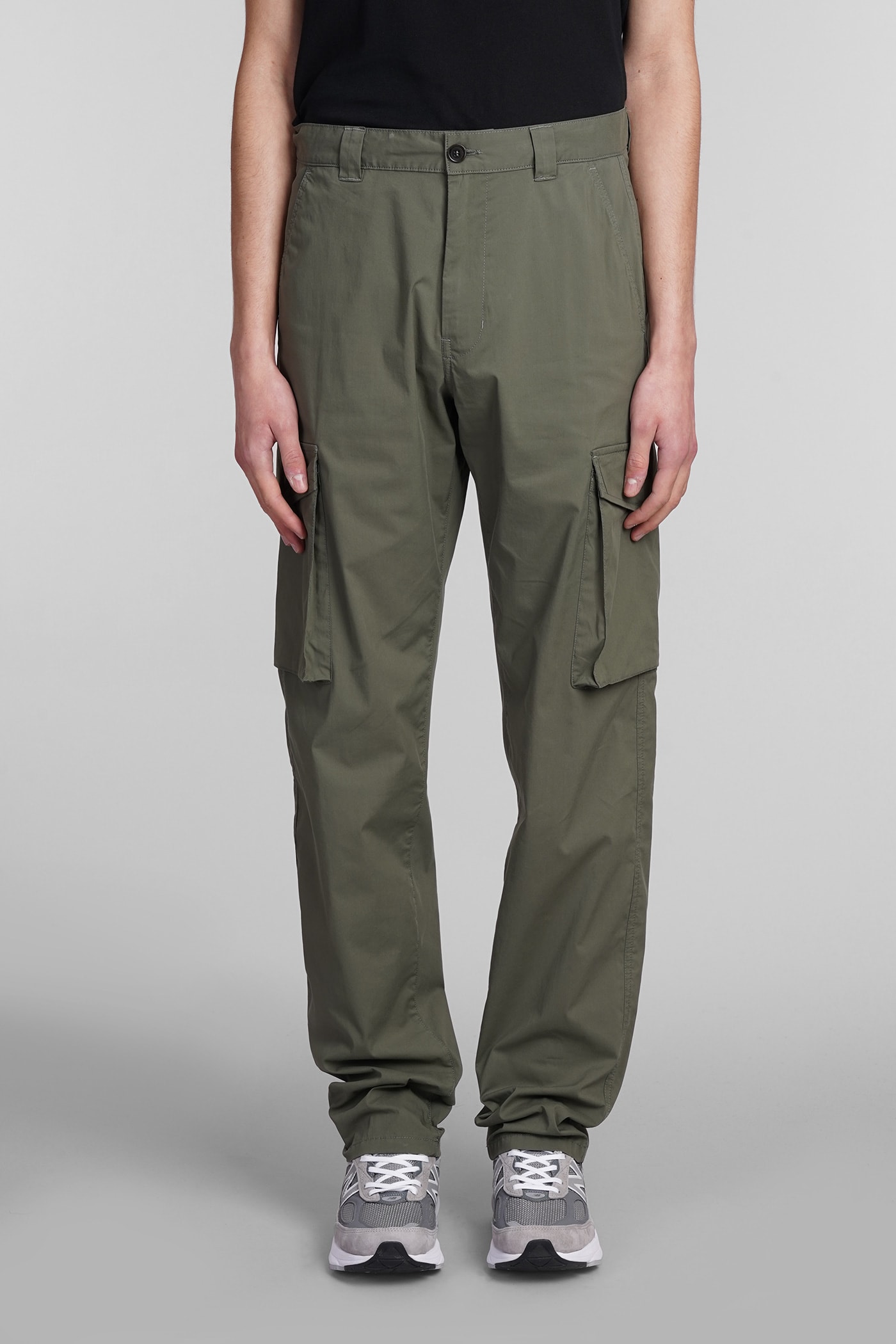 Pantalone Fieldpant Pants In Green Cotton
