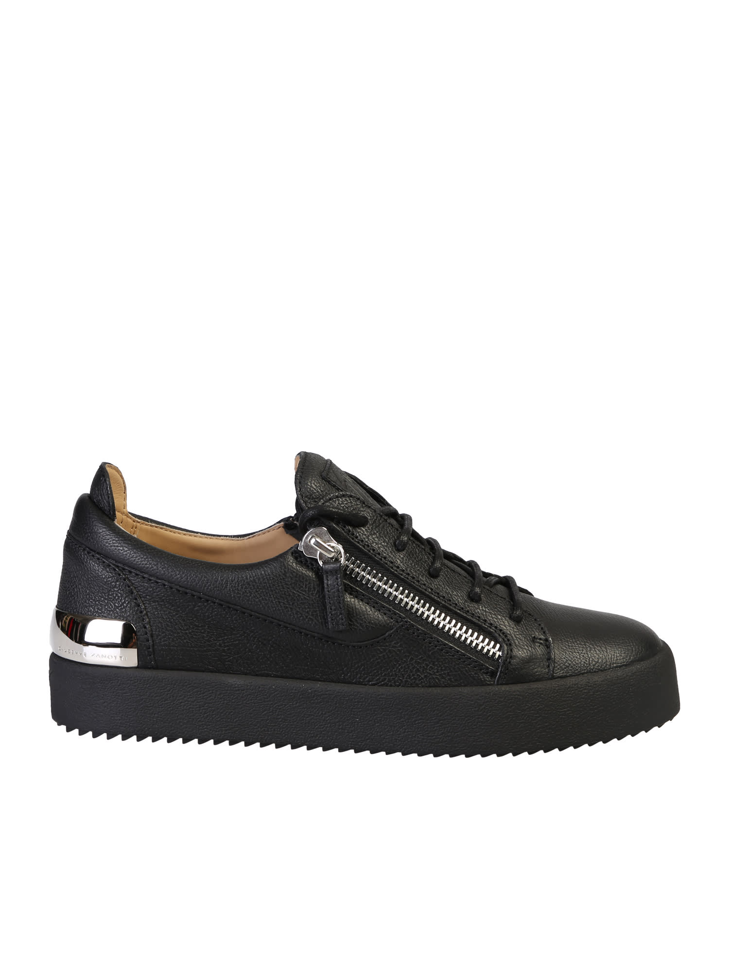 black giuseppe sneakers
