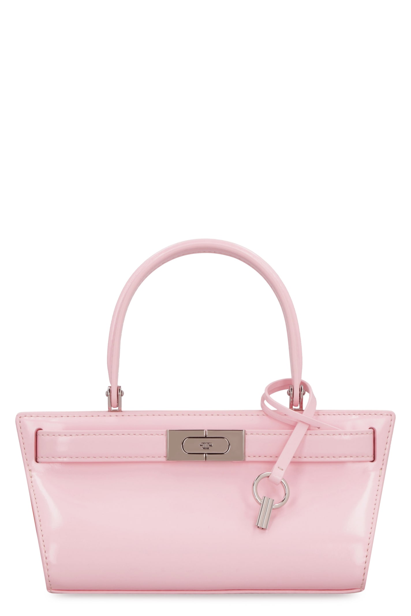 Lee radziwill petite leather mini bag Tory Burch Pink in Leather