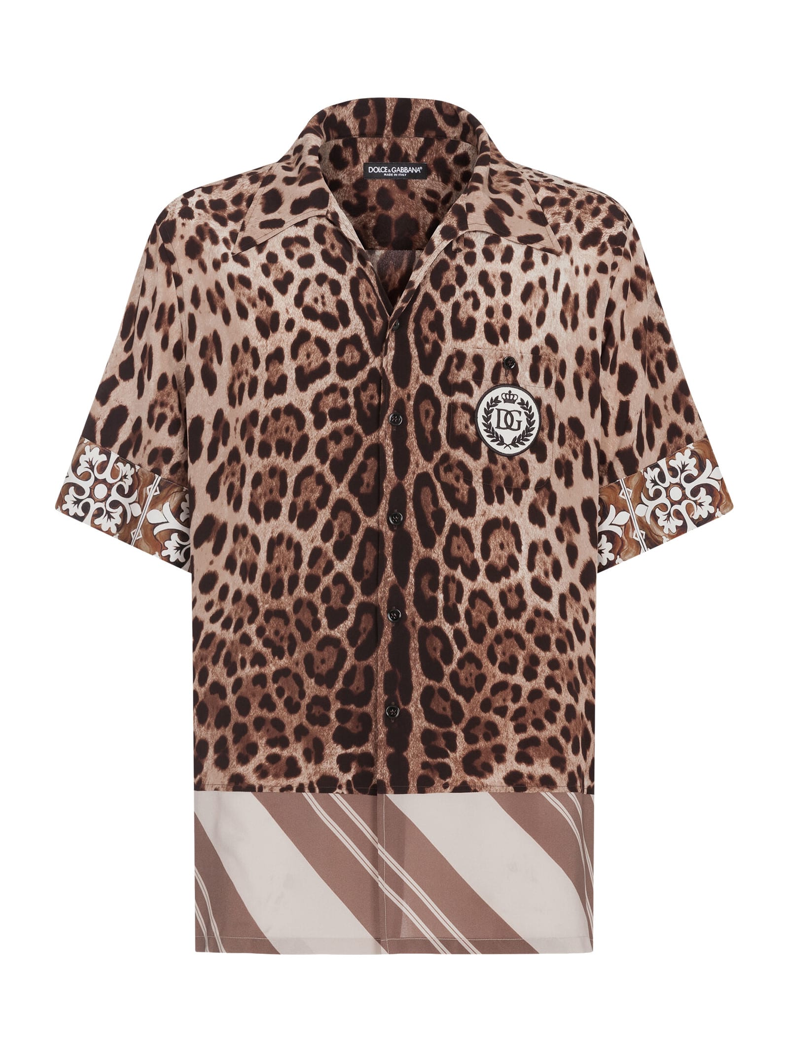 DOLCE & GABBANA CLASSIC PRINT SHIRT,11253799