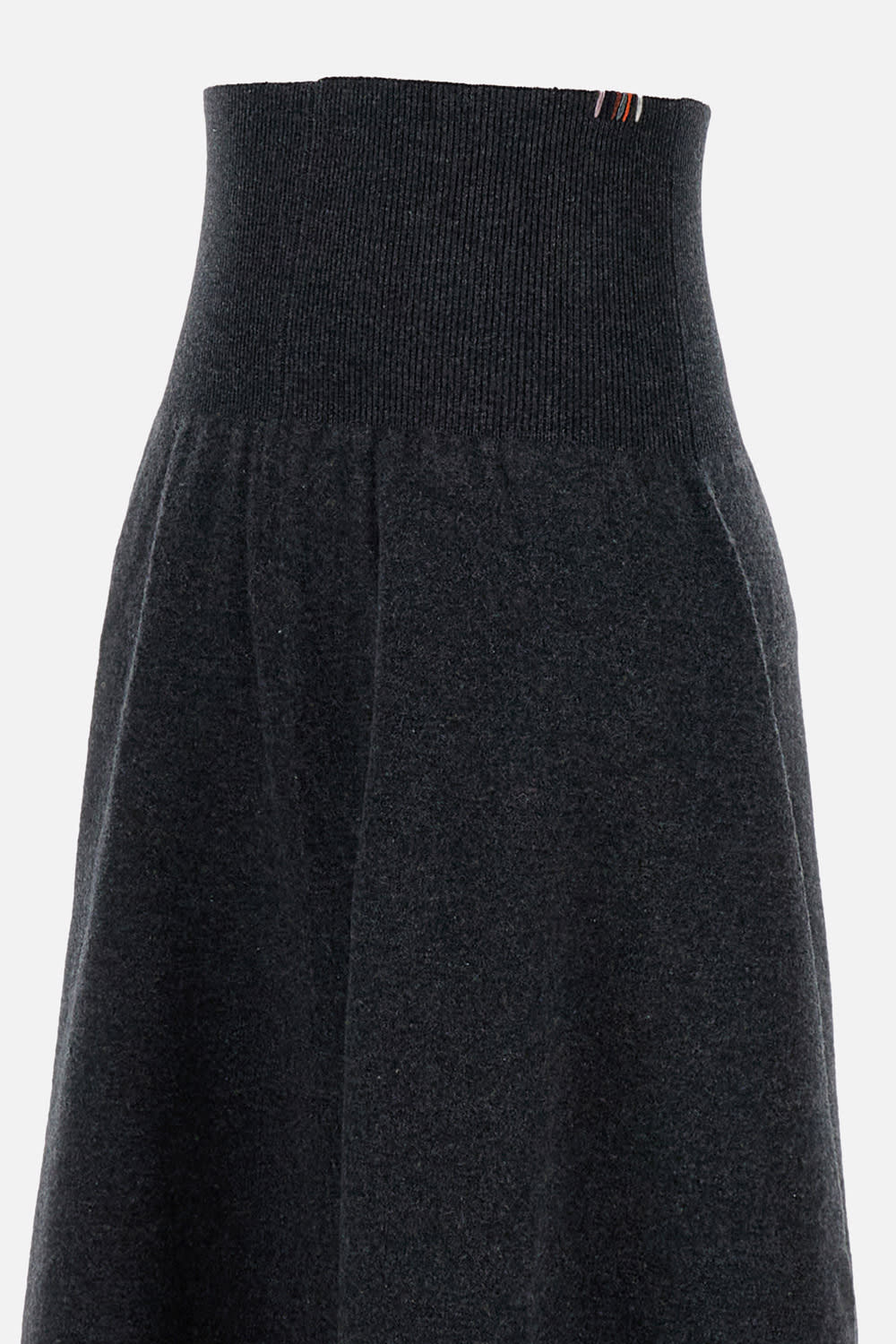 Extreme Cashmere High-waist Midi Skirt In Black