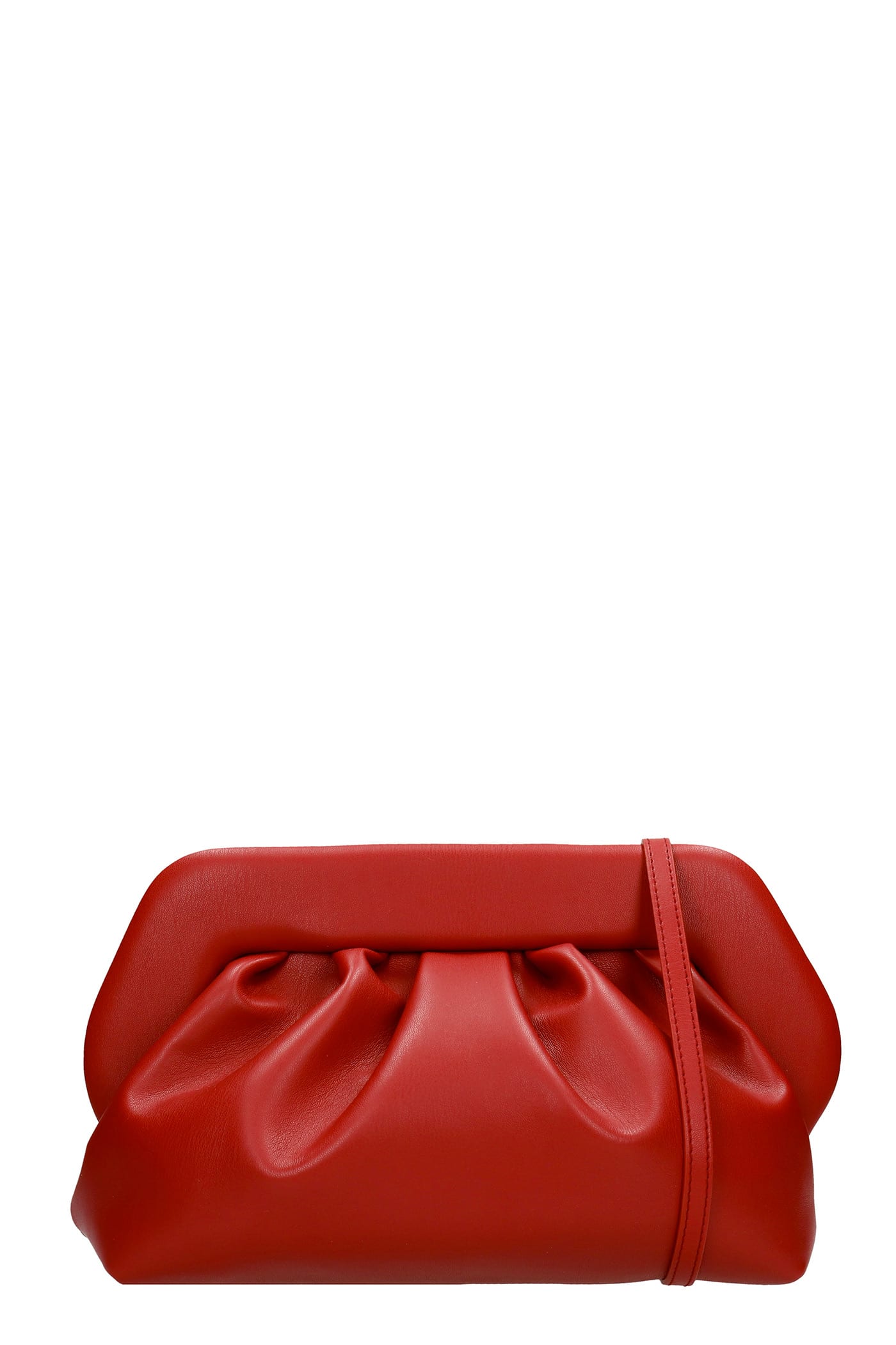 THEMOIRè Bios Basic Shoulder Bag In Red Leather
