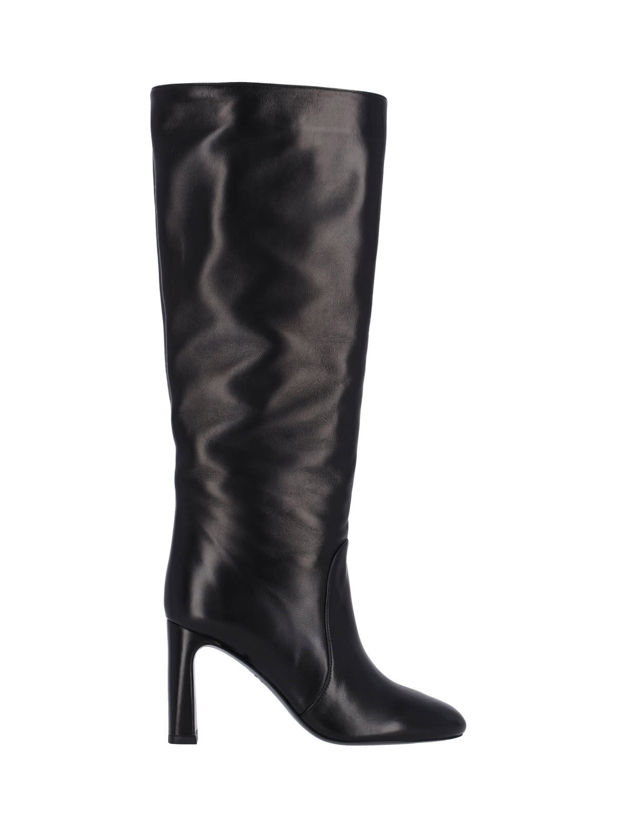 Stuart Weitzman Woman Boot Black Size 7.5 Calfskin In Black