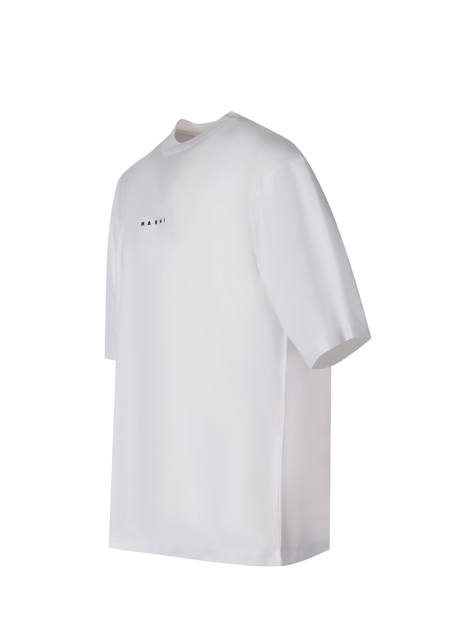 Shop Marni T-shirt  Made Of Cotton In White