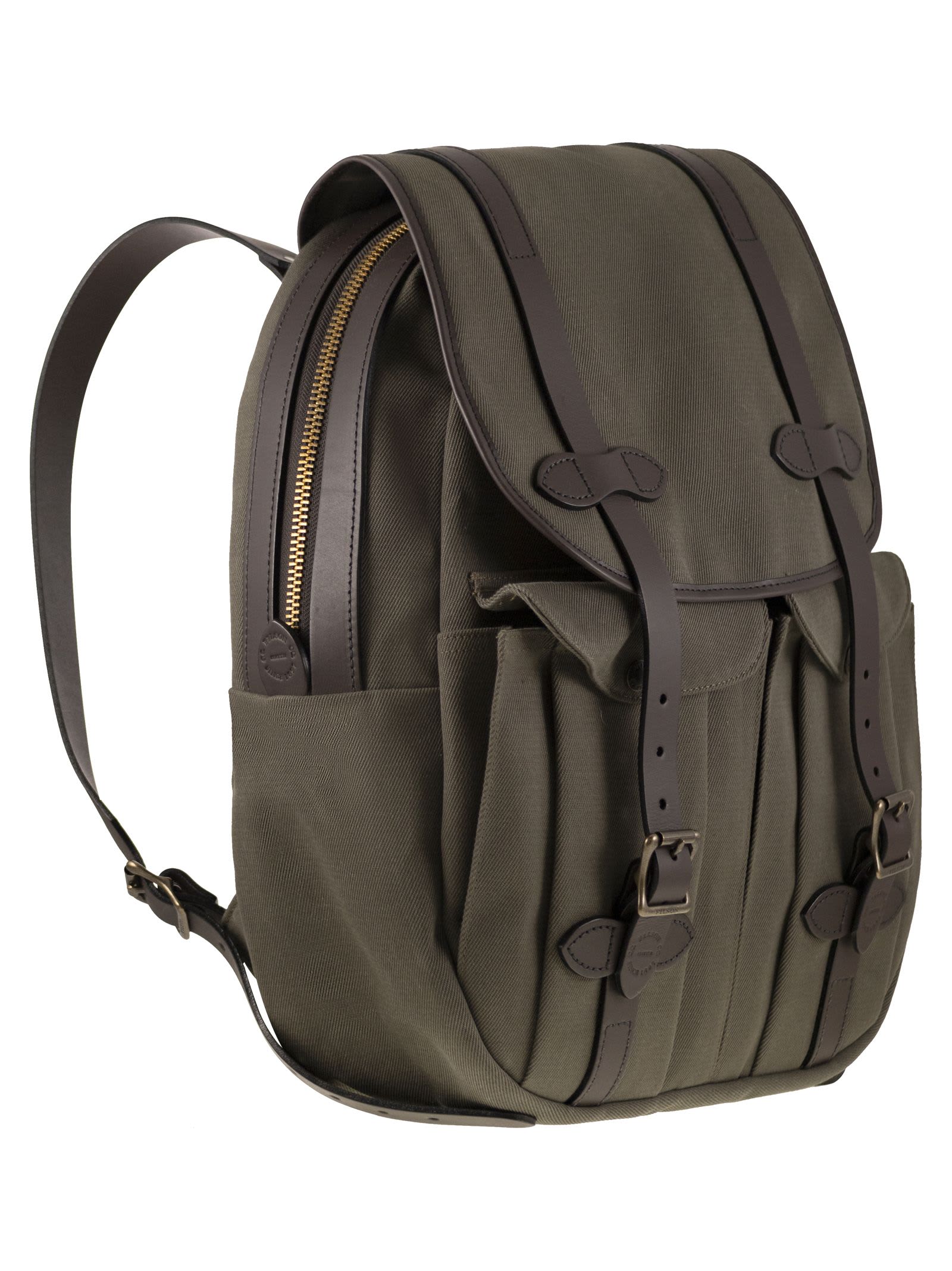 Filson Rugged Twill Large Backpack In Green