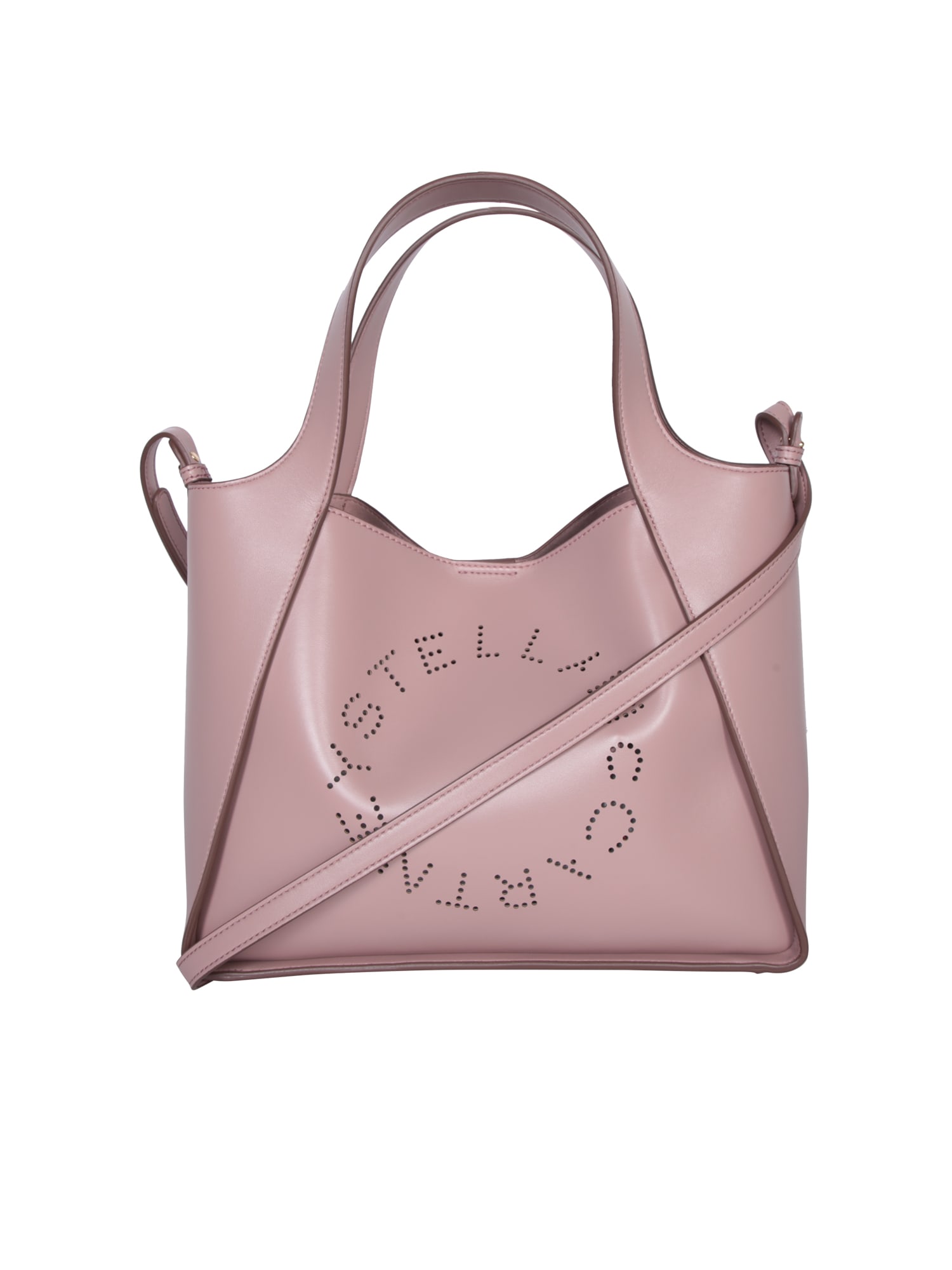 Shop Stella Mccartney Stella Logo Pink Tote Bag
