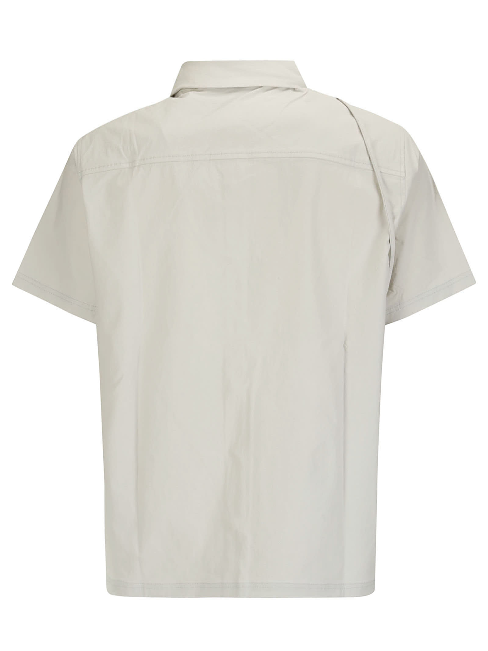 Shop Heliot Emil Purulence Technical Shirt In Light Grey