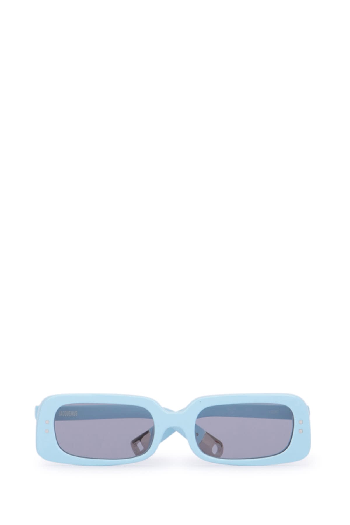 Jacquemus The Azzuro Rectangular Sunglasses In Lightblue