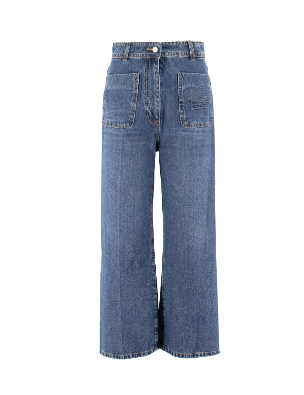 Shop Etro Jeans In Blu