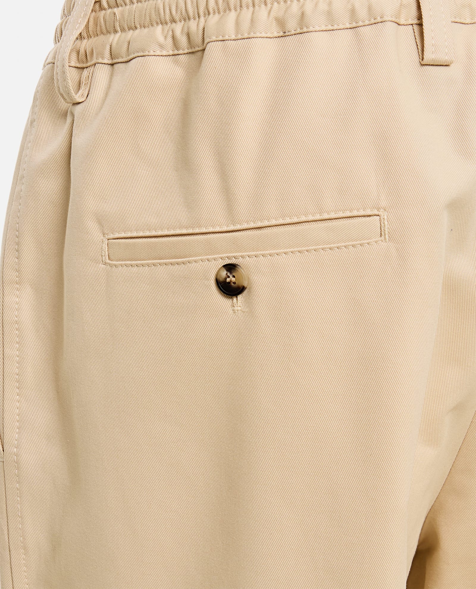 Shop Marni Cropped Pants In Beige
