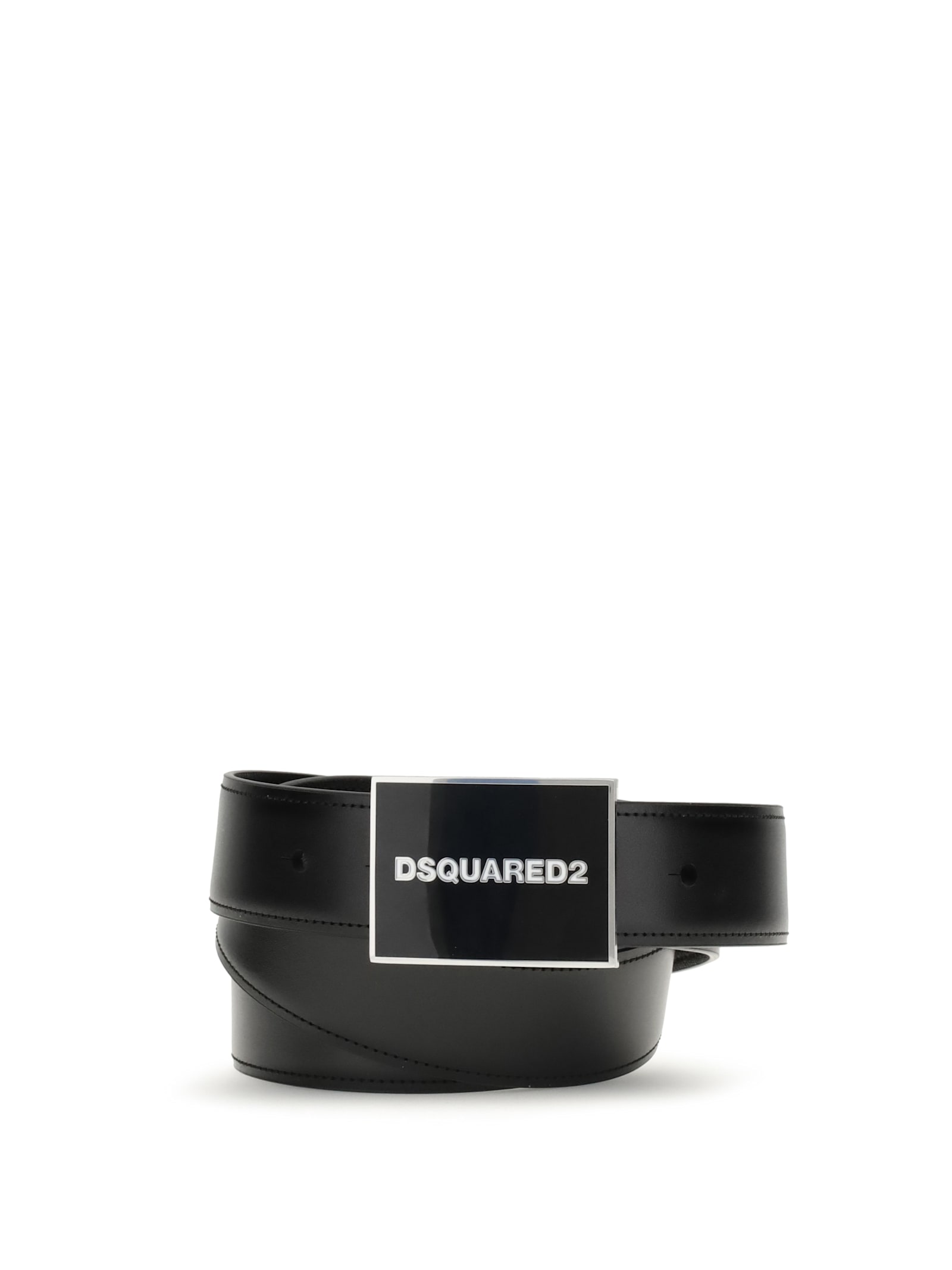Dsquared2 Men 4-in-1 Belt Gift Box In Black