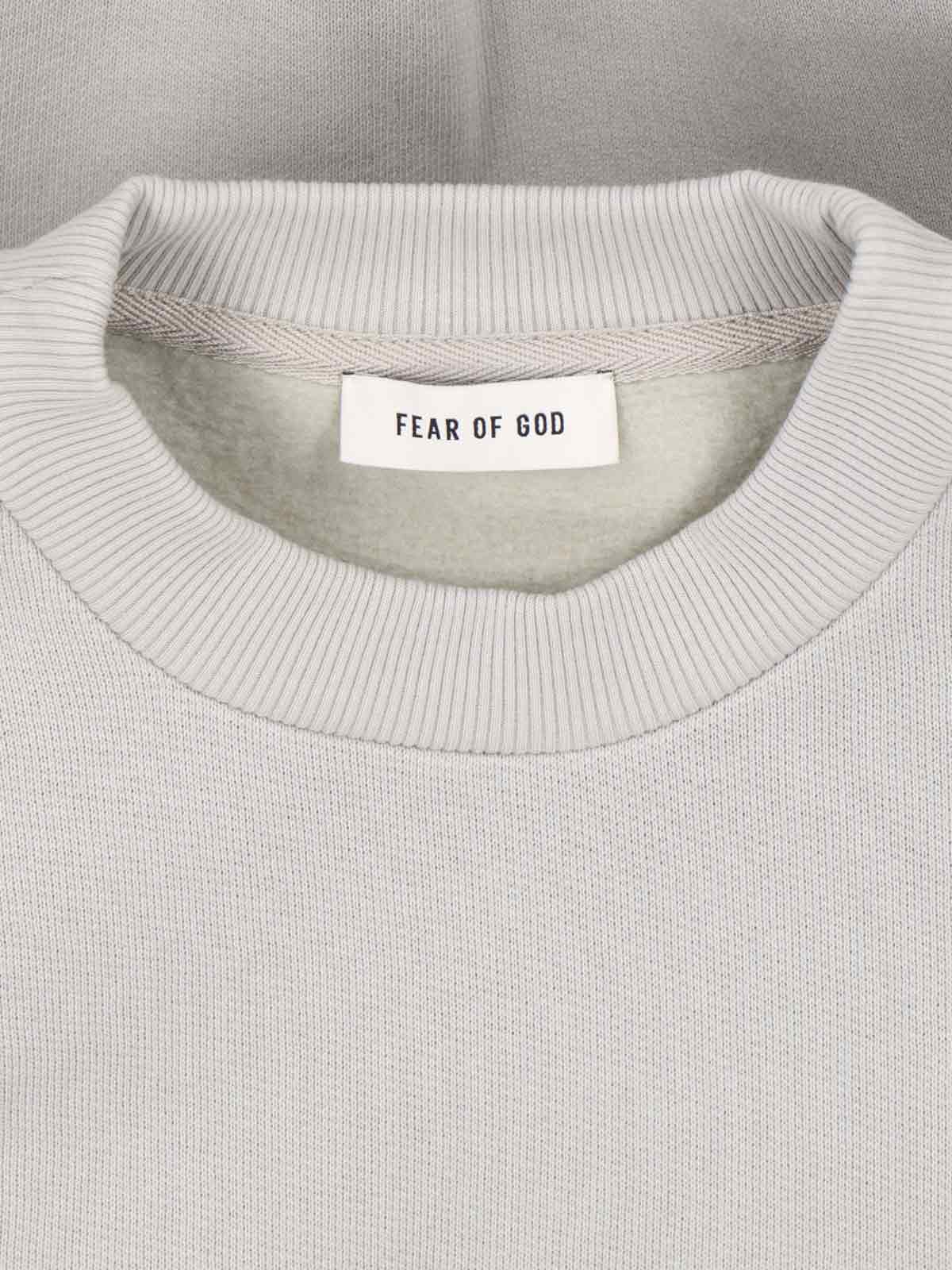 Fear Of God Ribbed Crew Neck Sweater With Long Sleeves