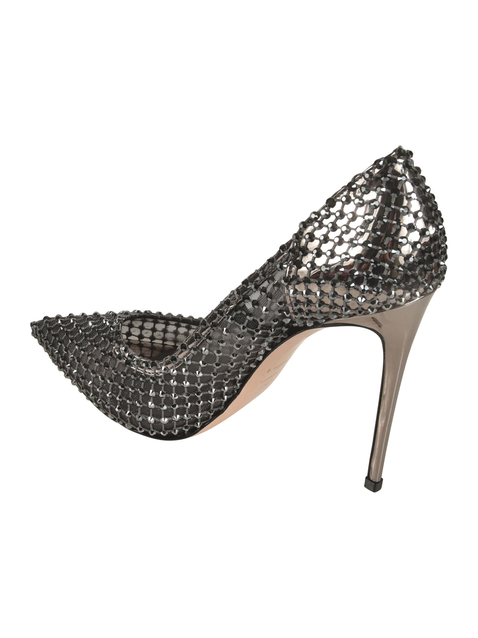 Shop Le Silla Gilda Pumps In Petrol