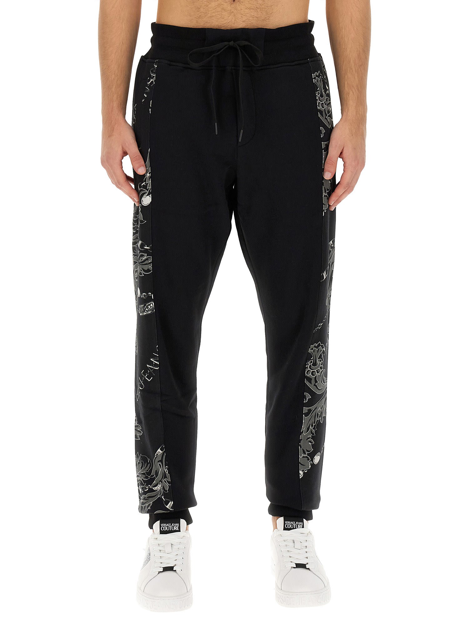 VERSACE JEANS COUTURE CHAIN COUTURE JOGGING PANTS