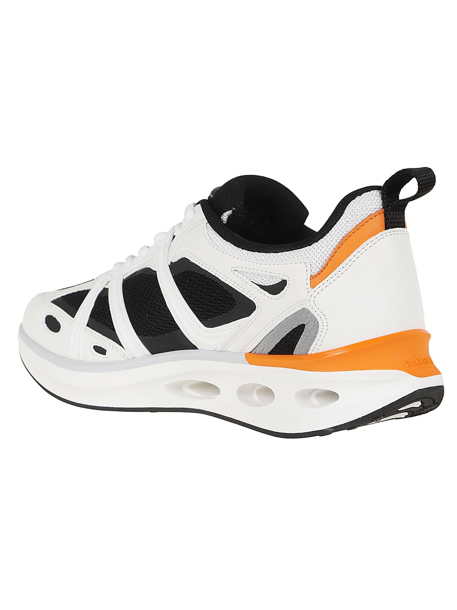 Shop Valentino Sneaker Vlogo Easyjog In Bianco Sp Orange Bia Ne Bia P Gr Bia L G