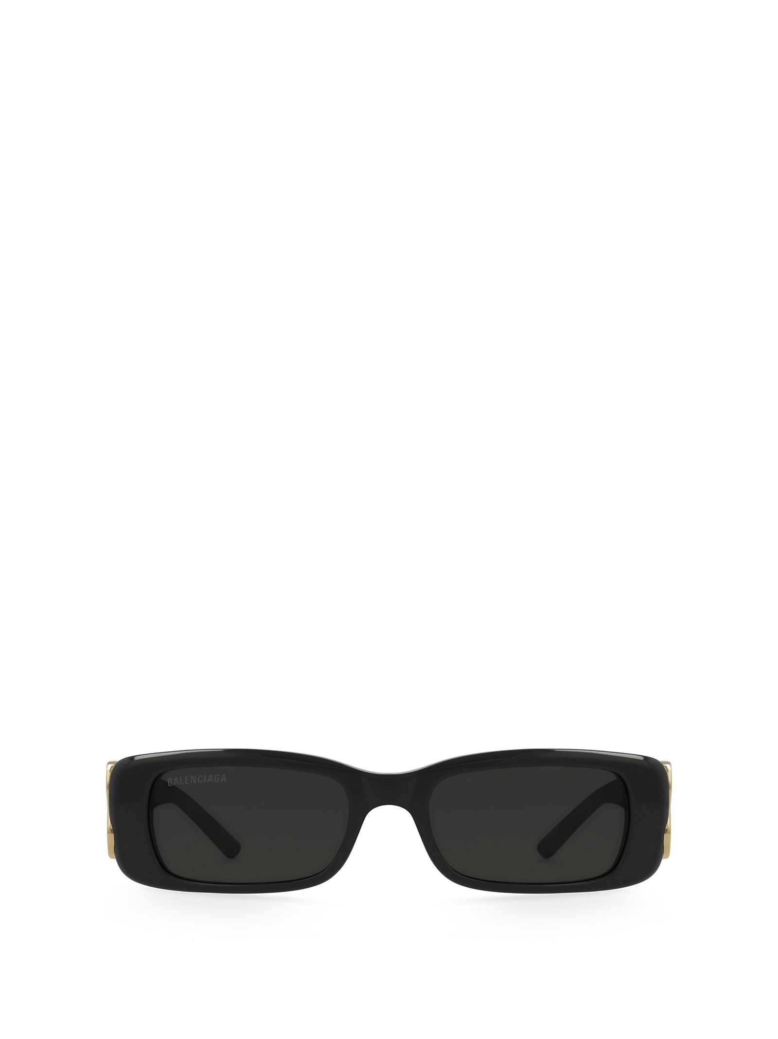 Shop Balenciaga Bb0096s Black Sunglasses