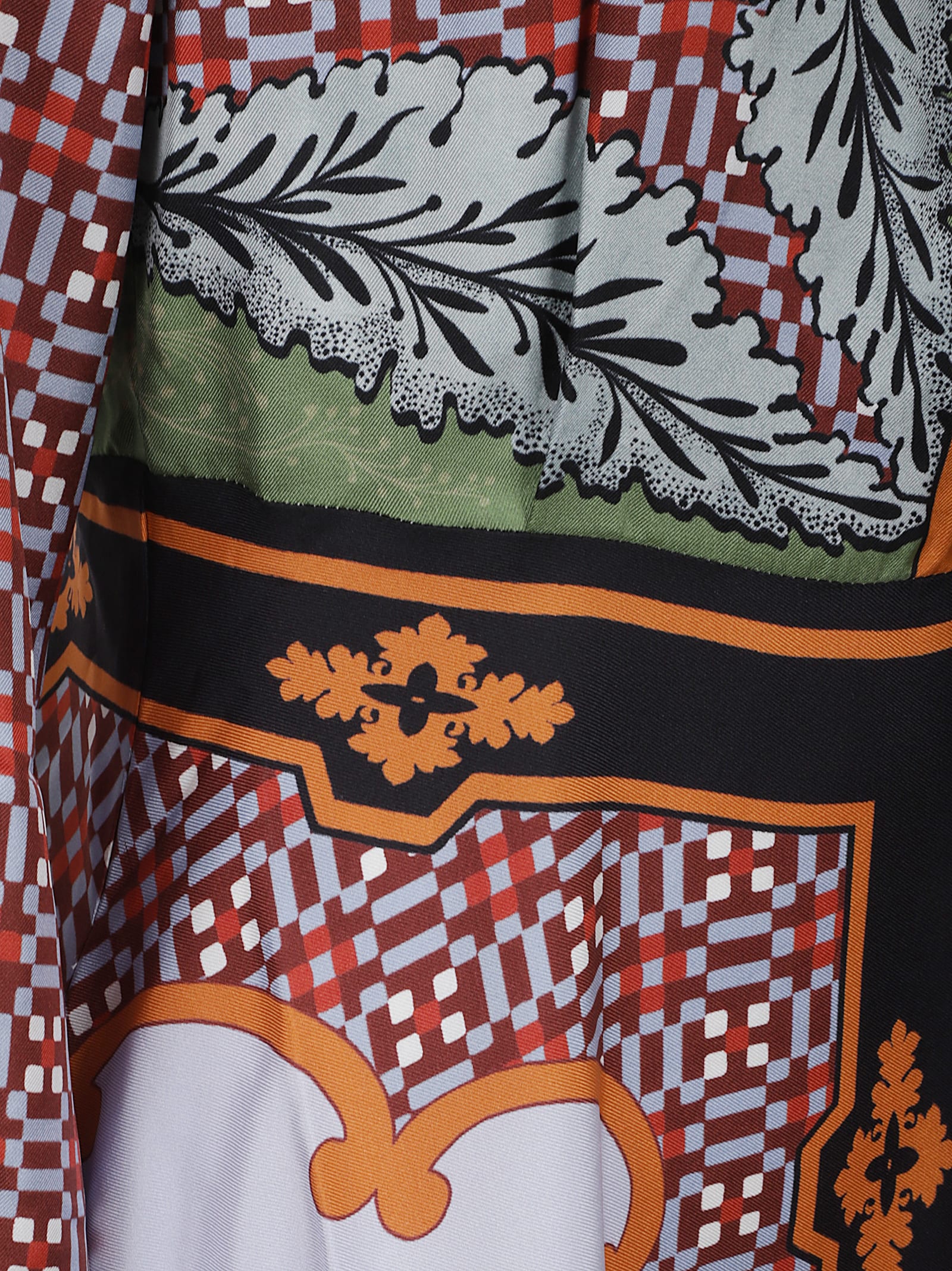 La Doublej Long Sleeves San Pietro Dress Placee In Multi