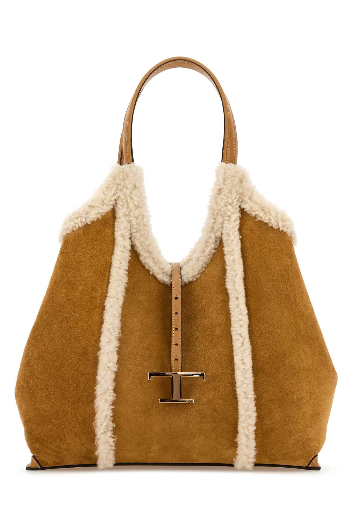 Tod’s Ochre Suede Shopping Bag