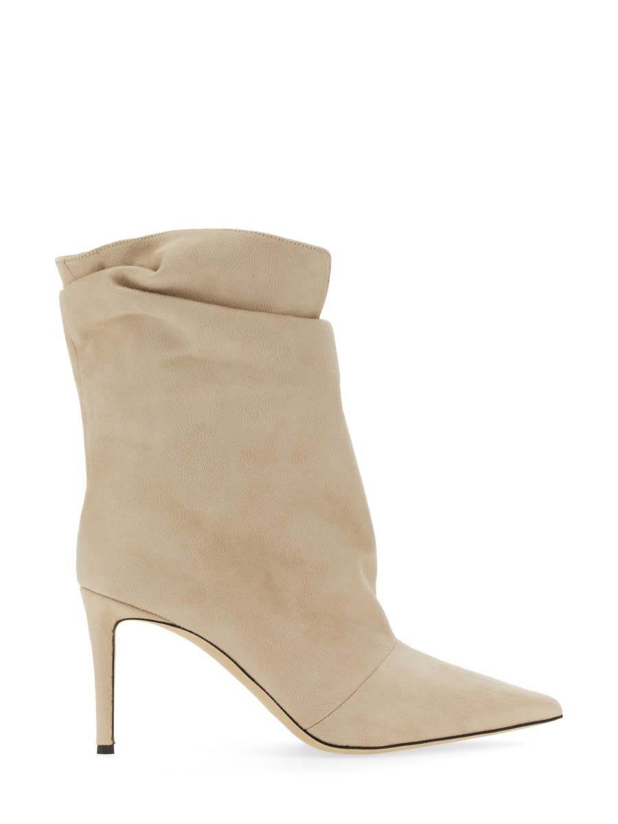 Shop Giuseppe Zanotti Yunah Boot In Ivory