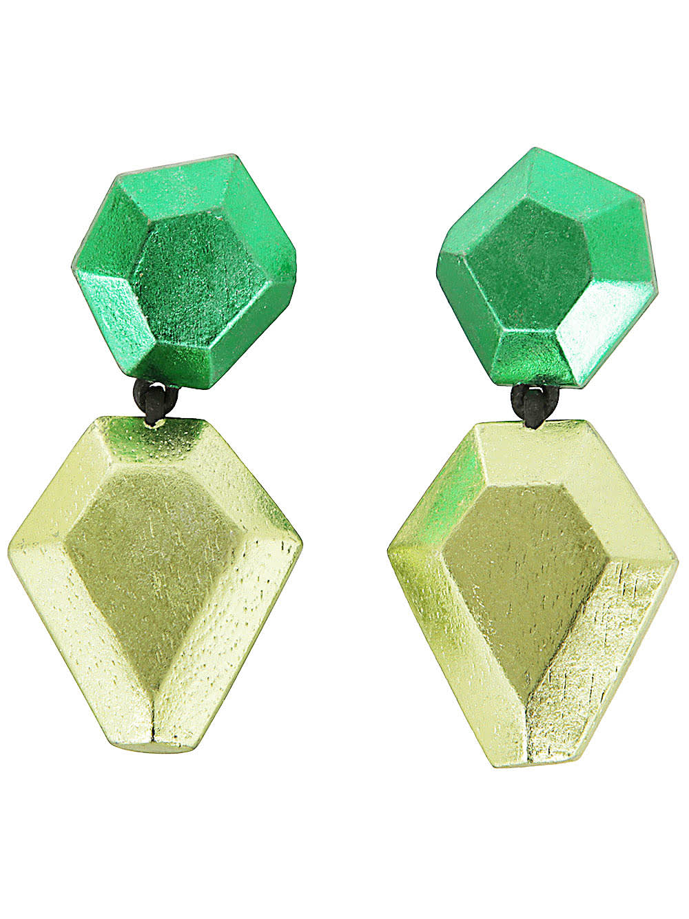 Monies Nebu Earring In Green
