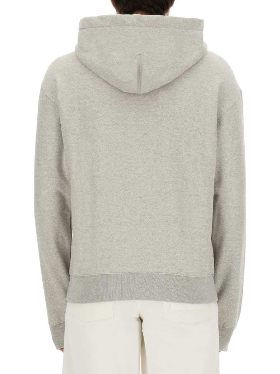 Shop Jil Sander Sweatshirt With Logo In Grey
