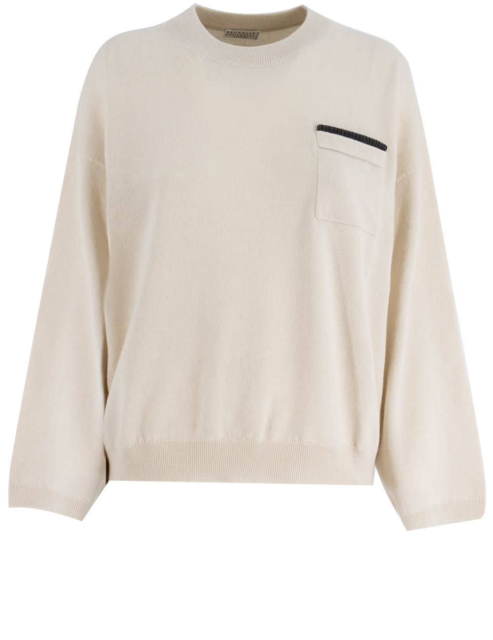 Shop Brunello Cucinelli Sweater In Butter