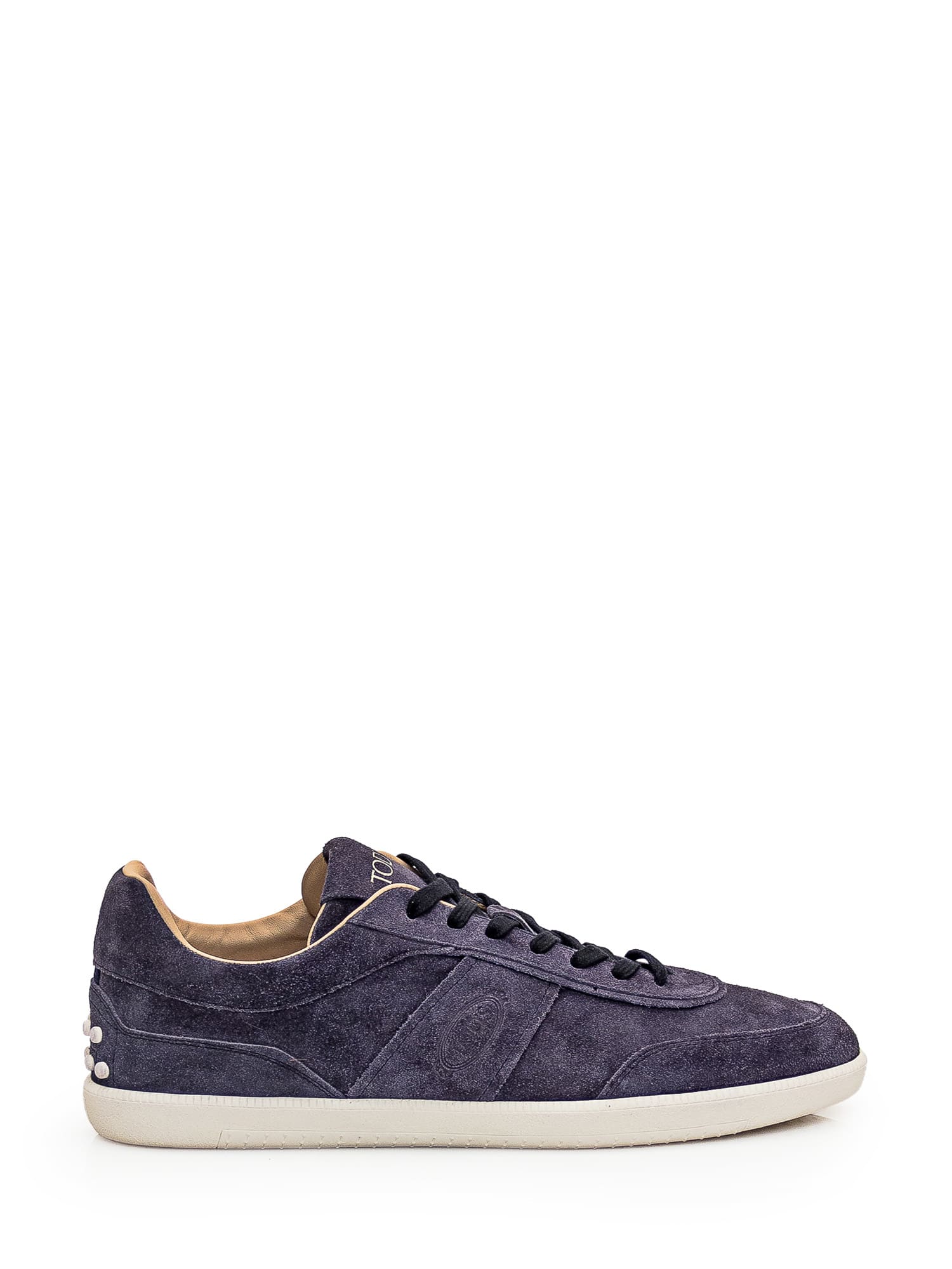 Tod's Leather Sneaker In Notte