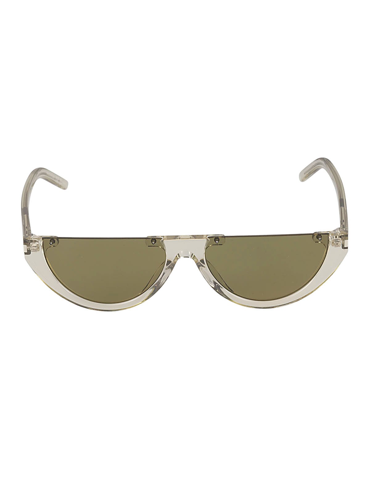 Straight Top Transparent Sunglasses