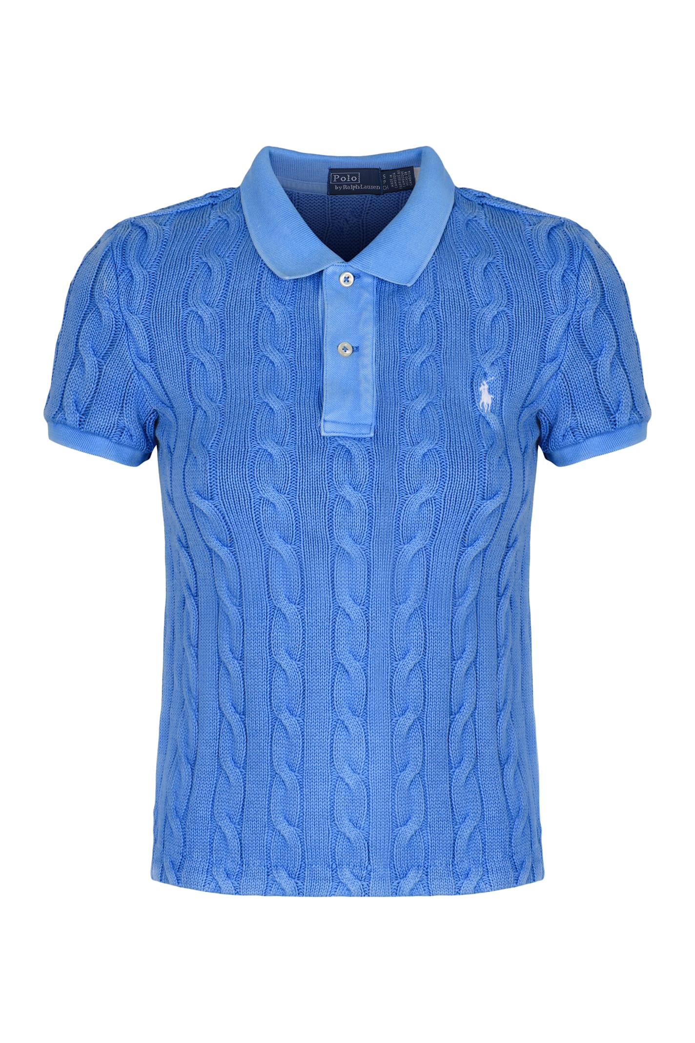 Polo Ralph Lauren Knitted Cotton Polo Shirt