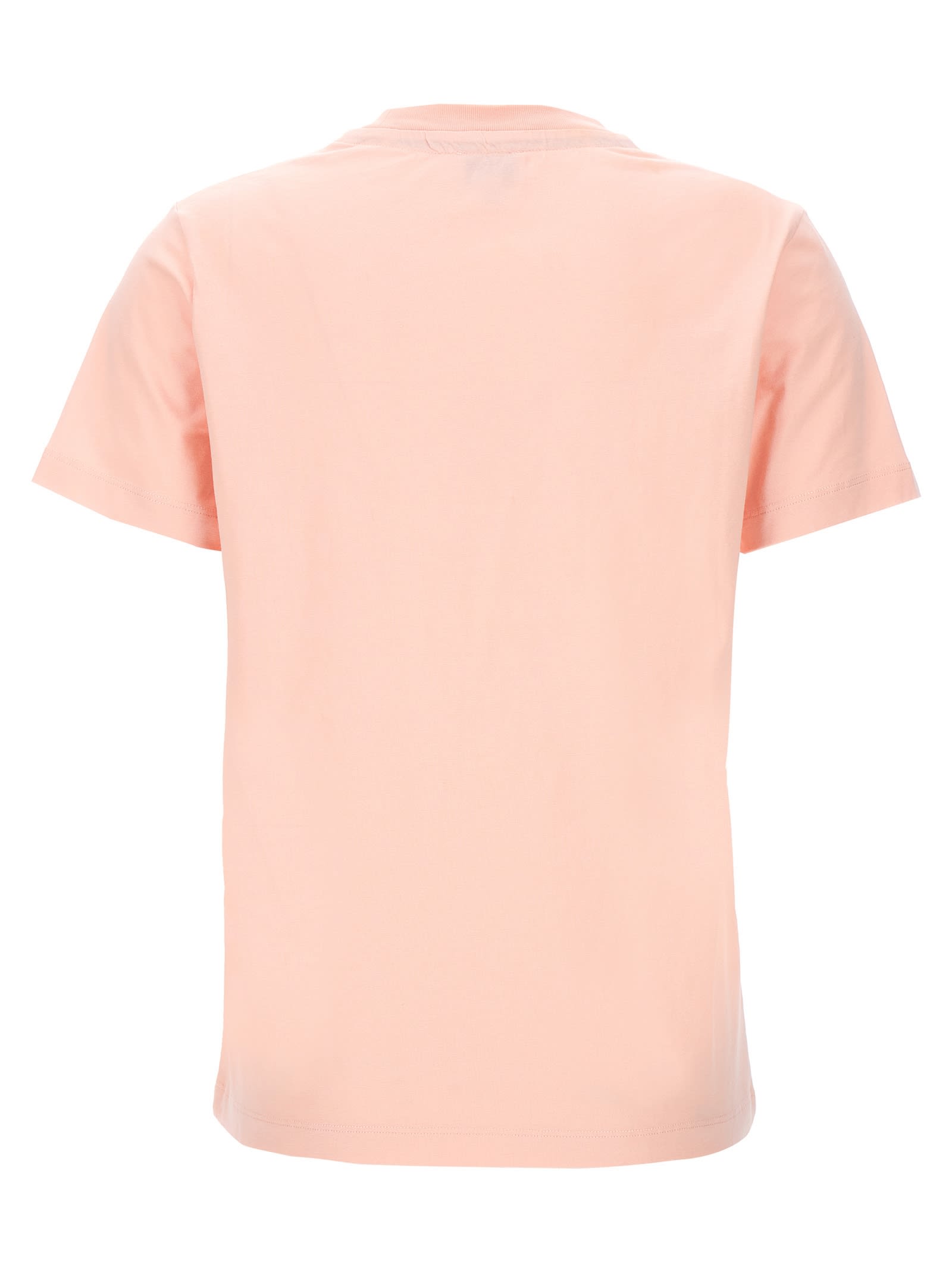 Shop Kenzo Logo T-shirt In Pink