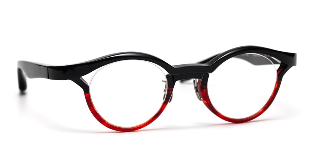 Factory900 Rf 180 - Black / Red Rx Glasses In Black/red
