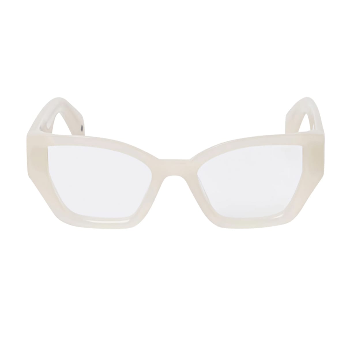 Off-white Off White Oerj07q Style 7q 6100 Beige Glasses In White