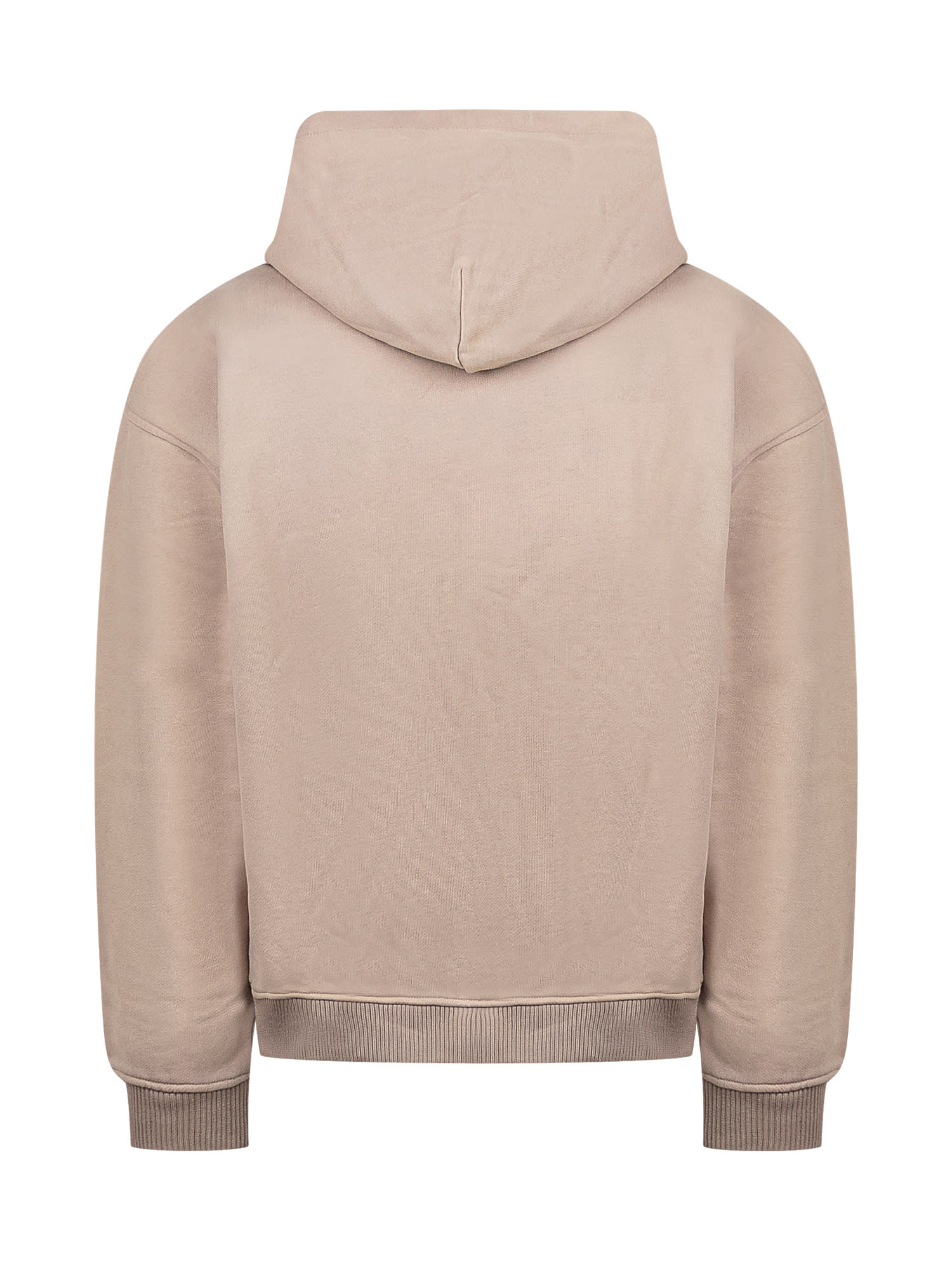 Shop Kidsuper Face Hoodie In Brown