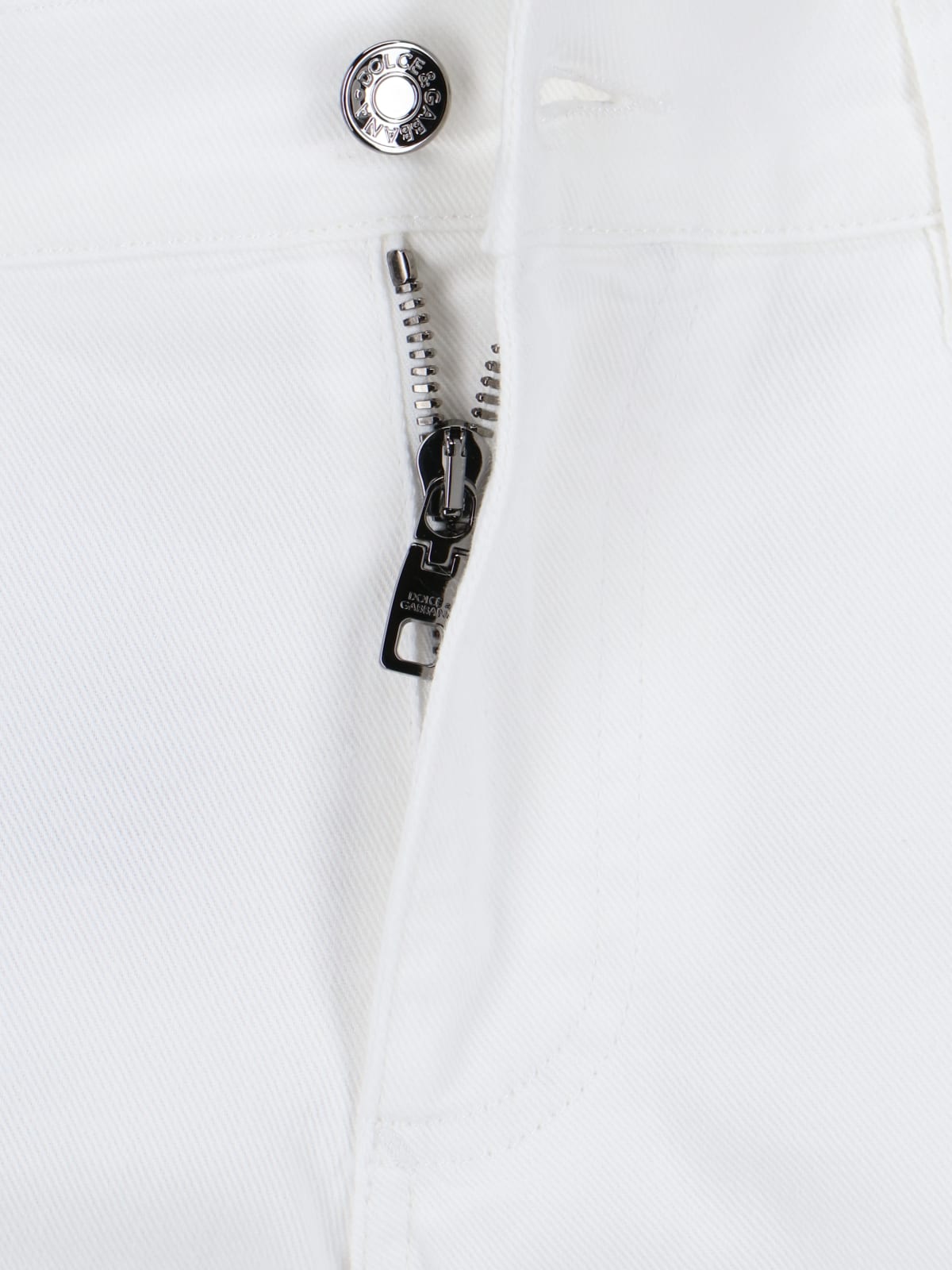 Shop Dolce & Gabbana Stretch Jeans In White